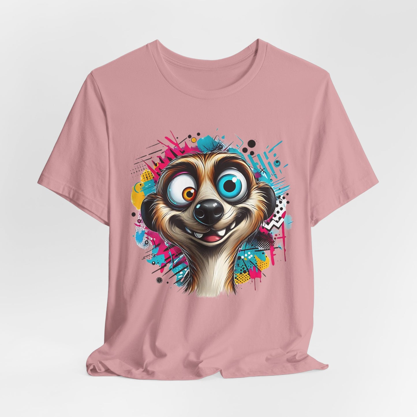 Squirrel Shirt, Funny Squirrel Tee Shirt, Funny Animal T-Shirt, Cartoon Top, Animal Tees, Art Design T-Shirt, Graphic Tee