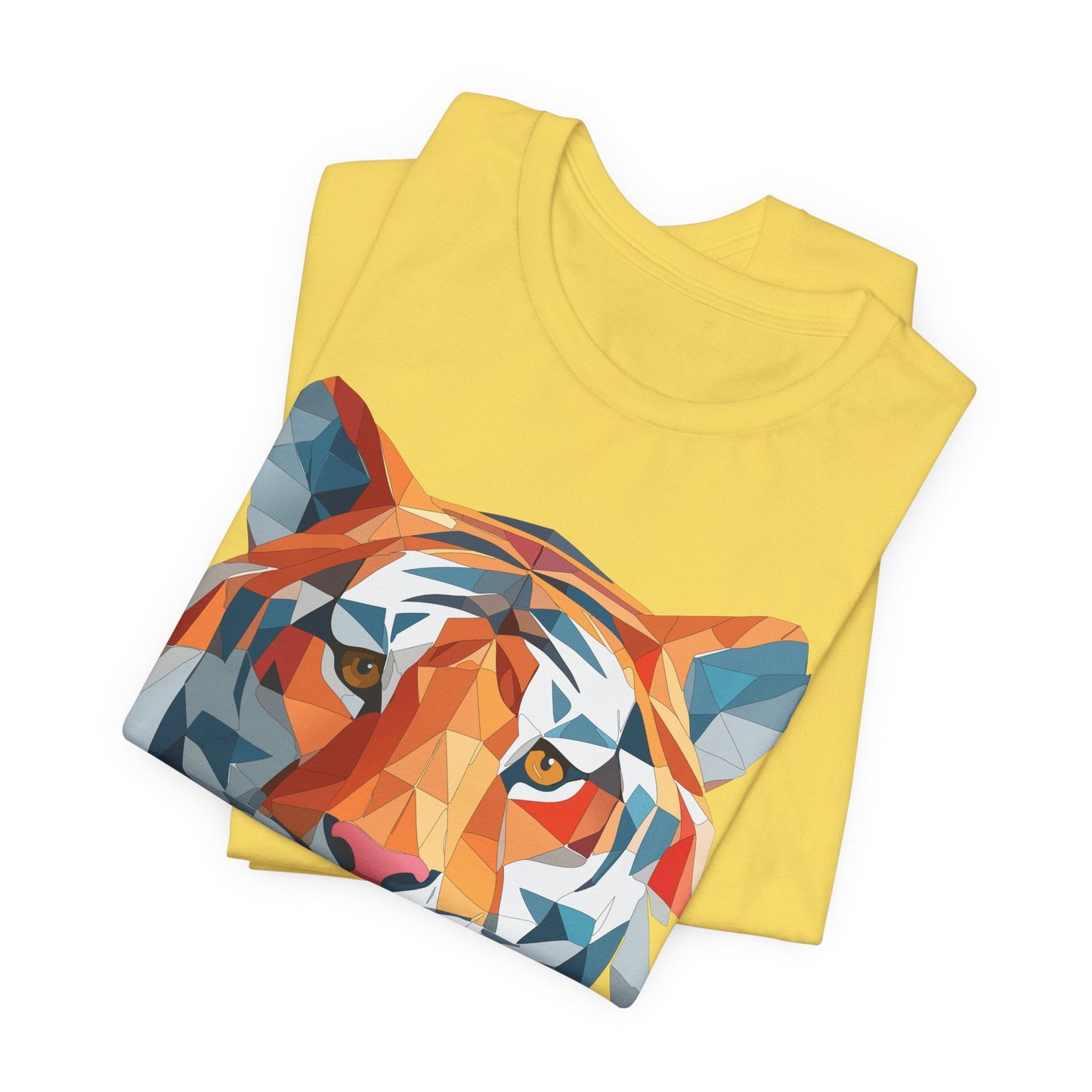 Unisex Animal Shirt With Art Design And Wildlife Theme Short Sleeve Tee For Everyday Wear