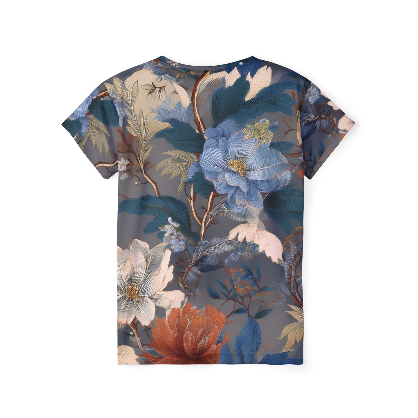 Women Poly Shirt with Floral Print F333