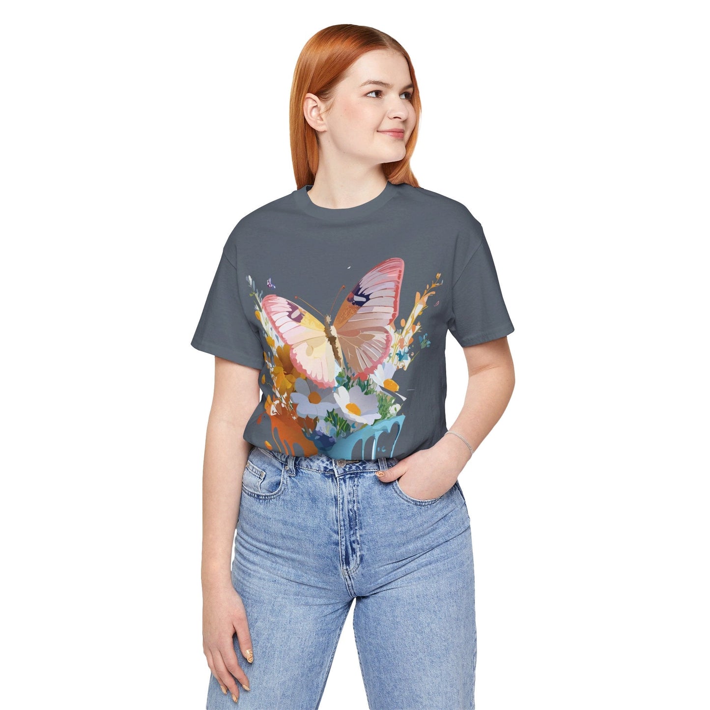 Adelpha Butterfly Graphic Tee Unisex Short Sleeve Shirt Vintage Artwork