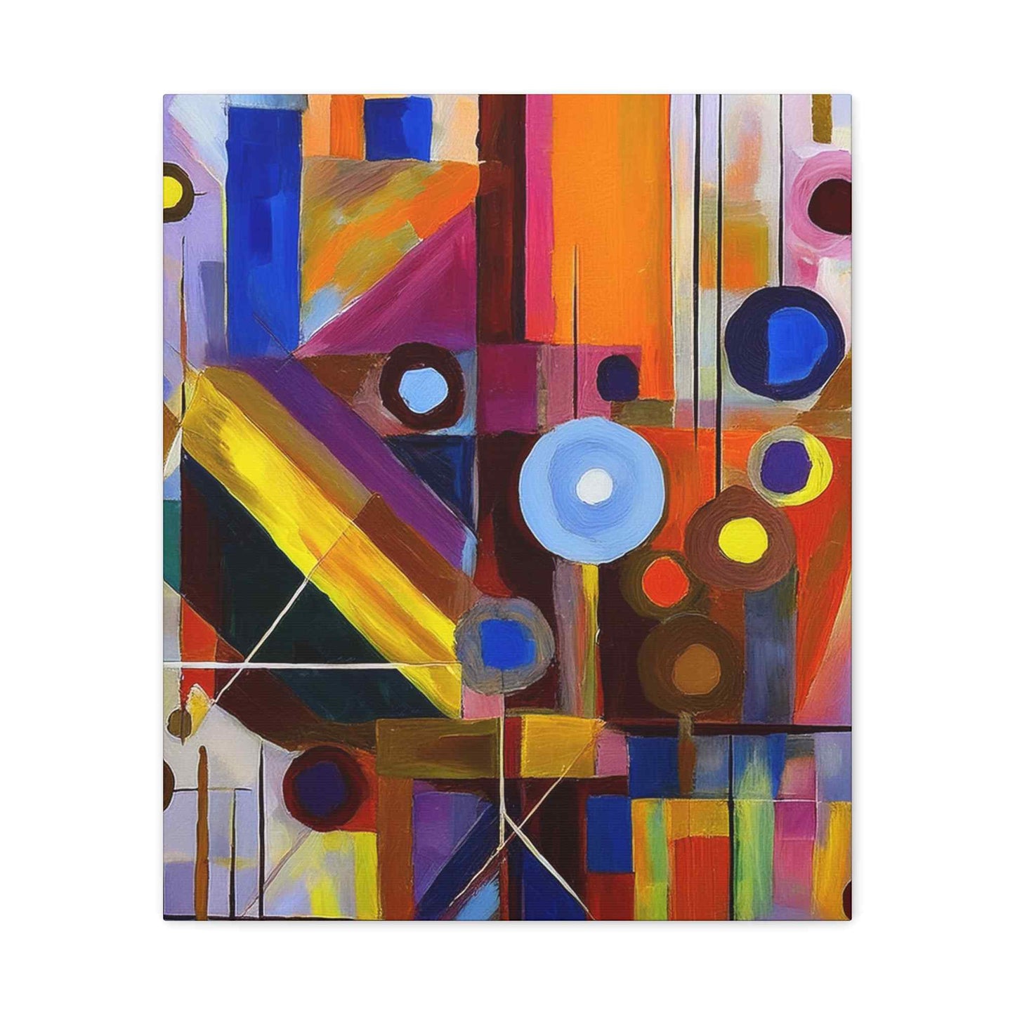 Abstract Painting Print Canvas 20x24,20x30,24x30, 24x32,24x36,30x40, 32x48,36x48,40x60 Pine-Wood Inner Frame ABS-4