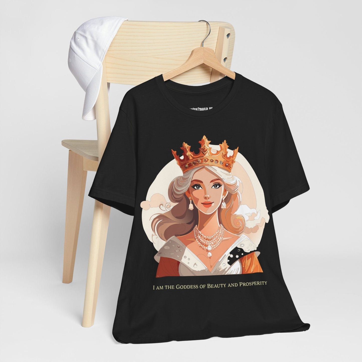 Goddess Graphic Tee Unisex Cotton Short Sleeve With Original Artwork By Retro2Nova