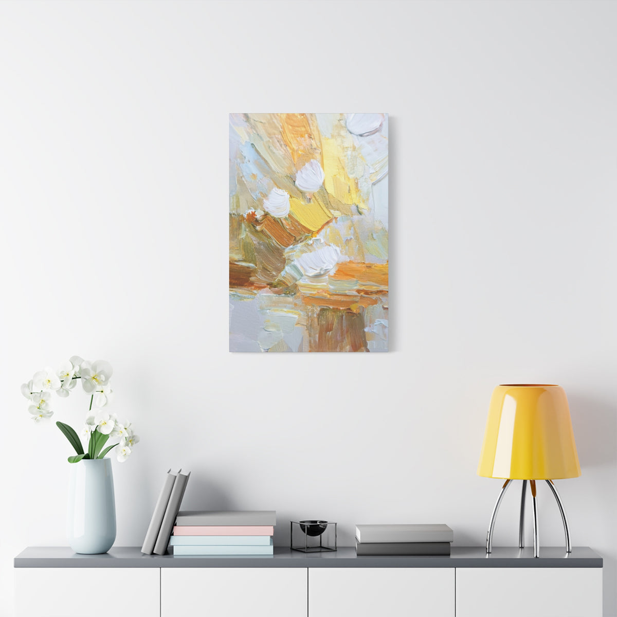 Abstract Oil Painting Print Canvas 20x24,20x30,24x30 24x32,24x36,30x40 32x48,36x48,40x60 Pine-Wood Inner Frame ABS-61