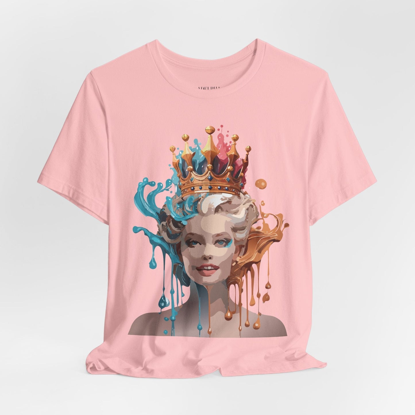 Queen Woman Portrait Graphic Unisex 100 Cotton Vintage Artwork Tee 28