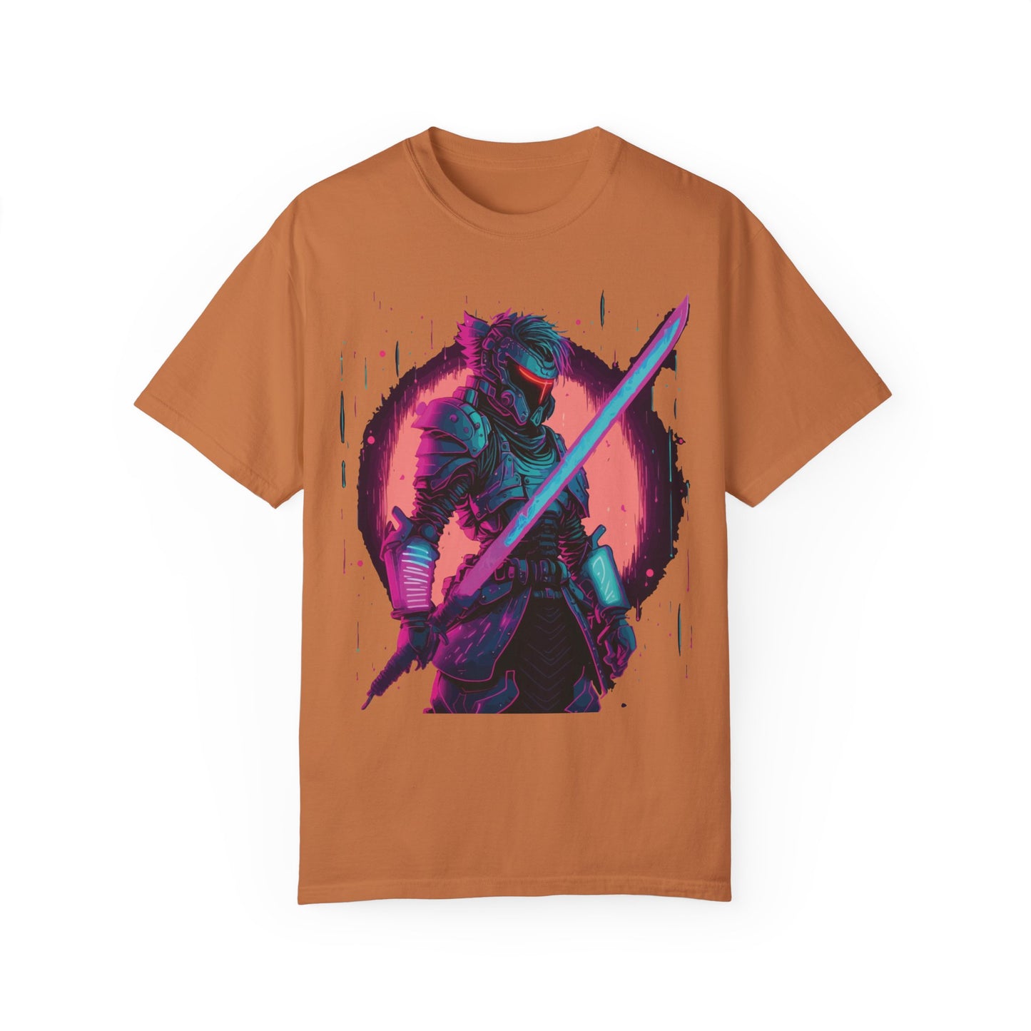 Unisex T-shirt with Knight in Armor