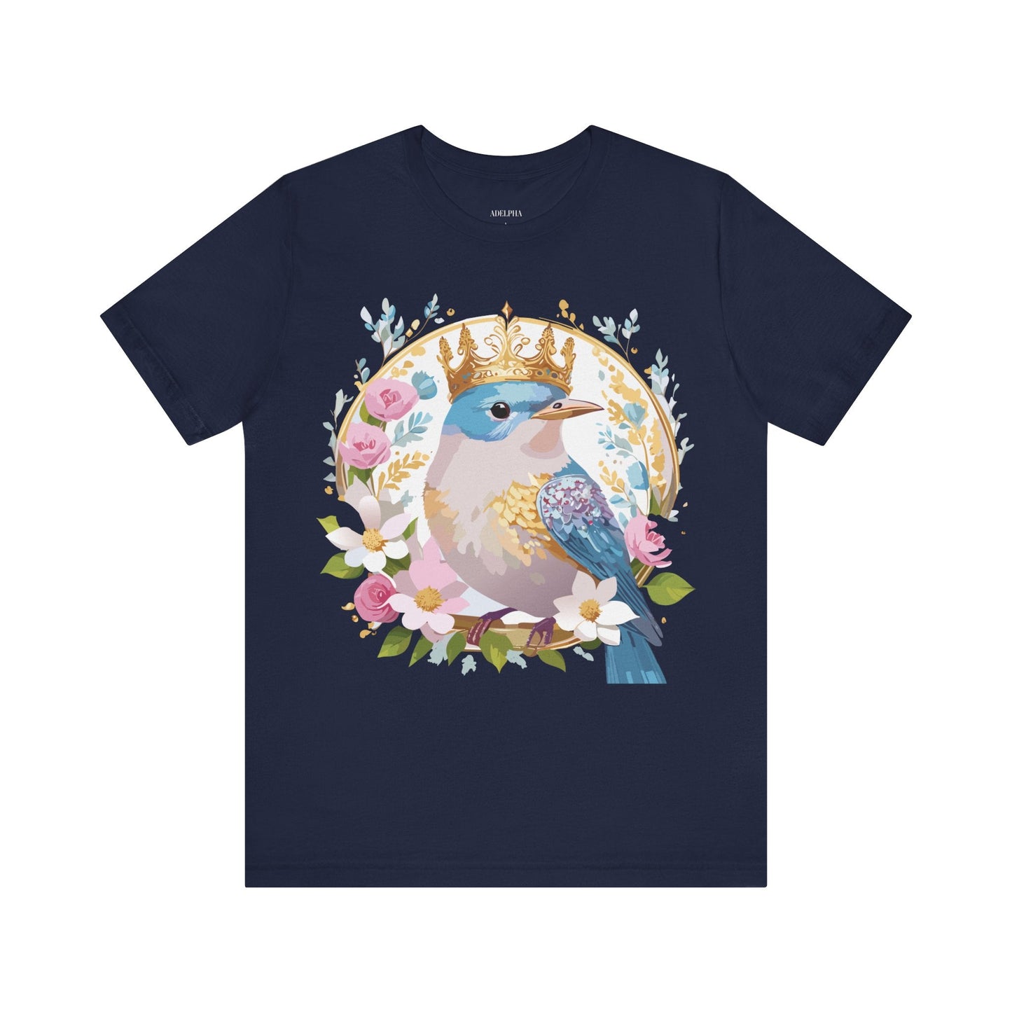 Adelpha Medallion Graphic Tee Unisex Jersey Short Sleeve Vintage Inspired Artwork