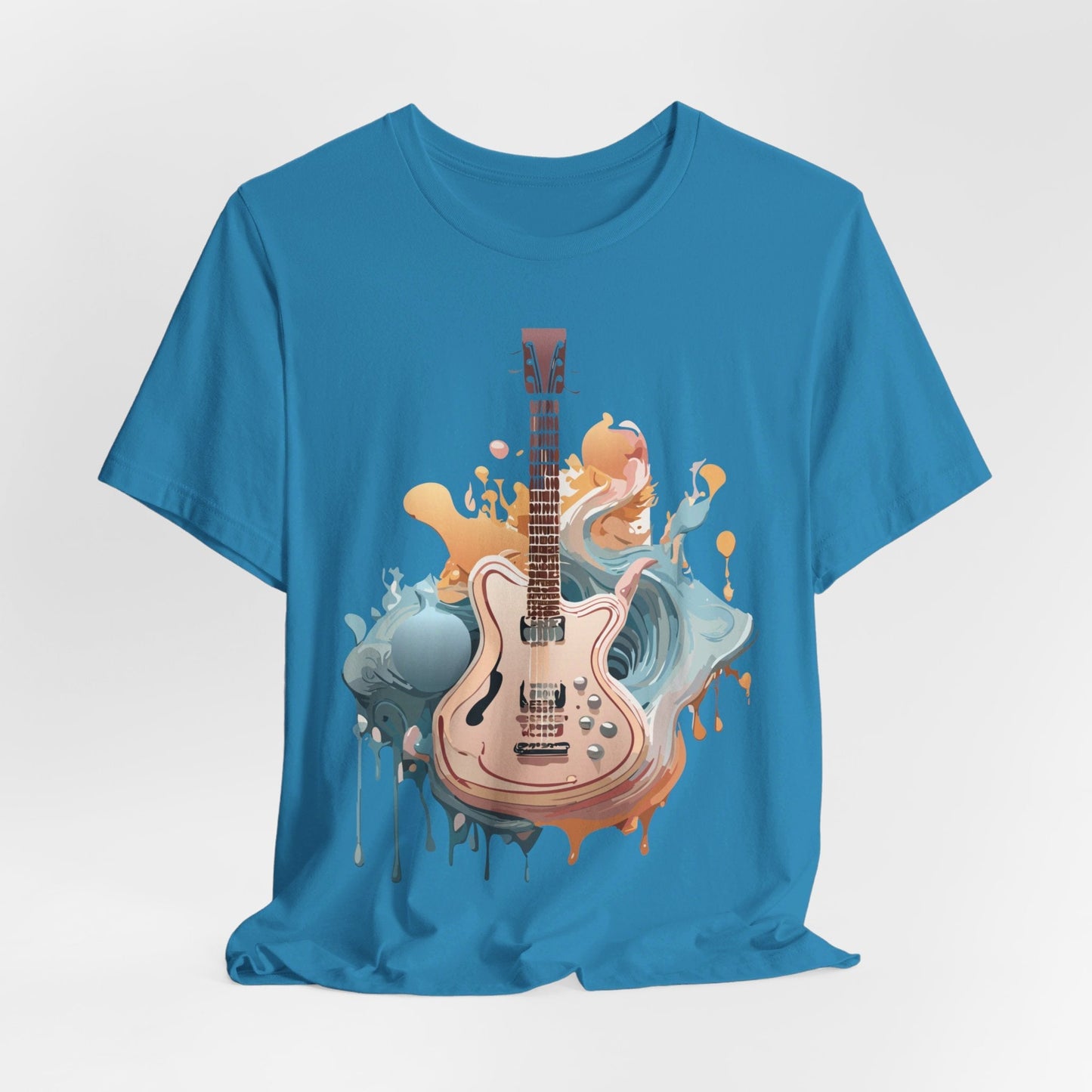 Adelpha Vintage Inspired Graphic Tee Unisex Jersey Short Sleeve Music Design Collectible