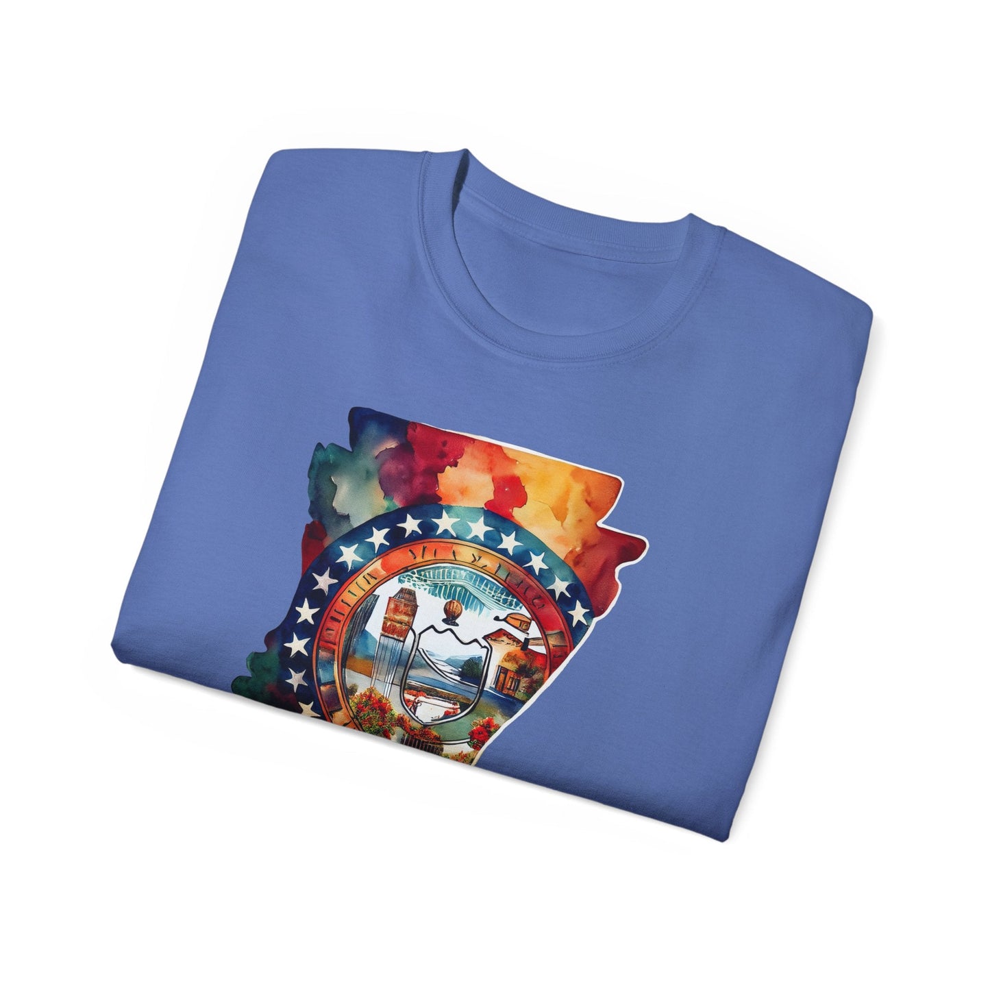 Arkansas Graphic Unisex Cotton T‑Shirt 1