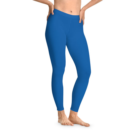 Blue Color Leggings, Blue Leggings 11