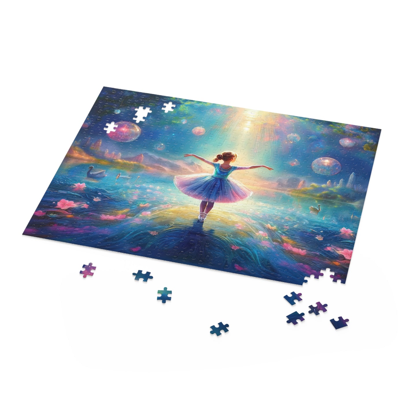 Ballerina Puzzle 500-Chipboard Pieces in Box | Kids Puzzles Size: 16" x 20",  Ages 9+ and Family pn16