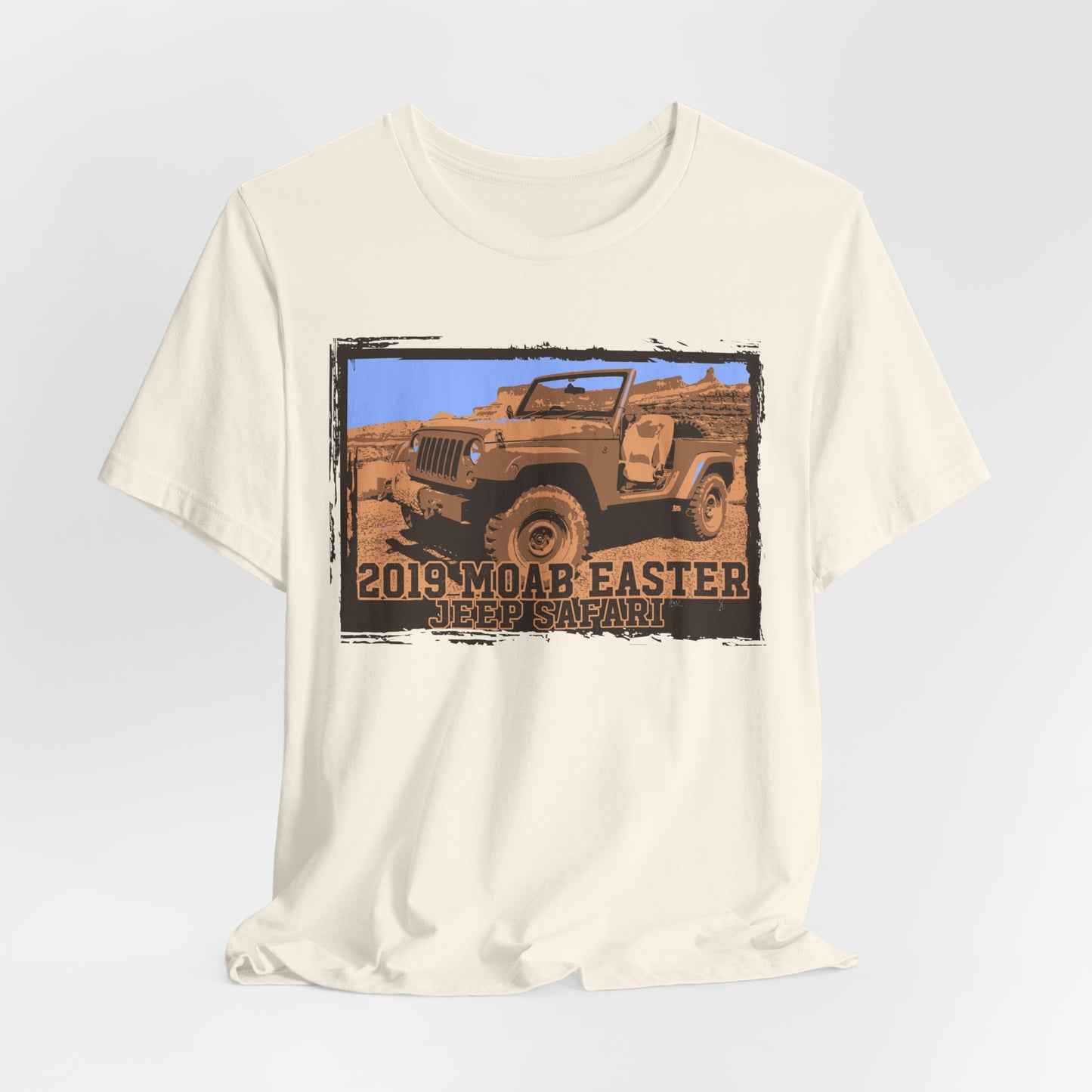 Moab Easter Safari Graphic Design Tee, Moab Easter Shirt, Vintage Tees, Art Design T-Shirt, Graphic Tee, Retro Art Shirts