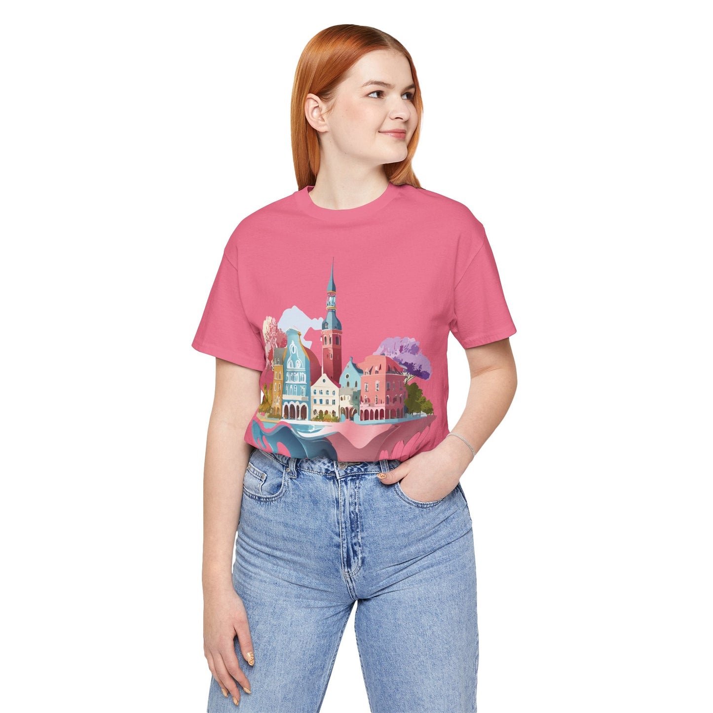 Germany Tourist Shirt Unisex Graphic Tee With Vintage Adelpha Artwork Short Sleeve