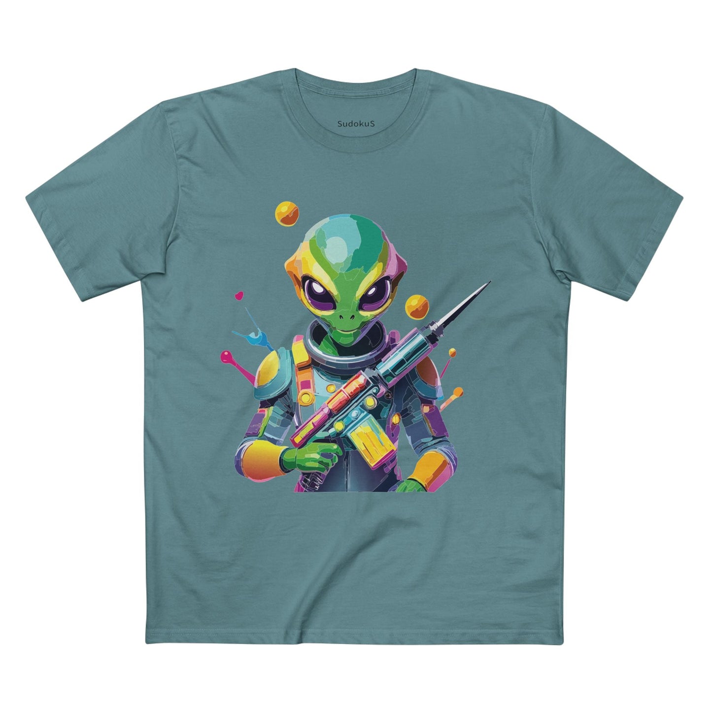 Aliens Graphic Unisex 100 Cotton Staple Tee 59