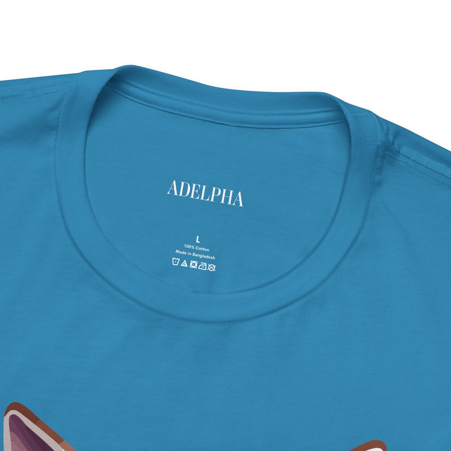 Adelpha Unisex Vintage Inspired Graphic Tee With Original Art Design Short Sleeve