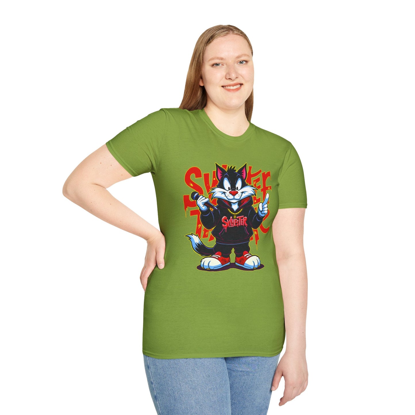 Gildan Softstyle Unisex T Shirt 100 Percent Ring Spun Cotton Cartoon Animation And Funny Animals Tee