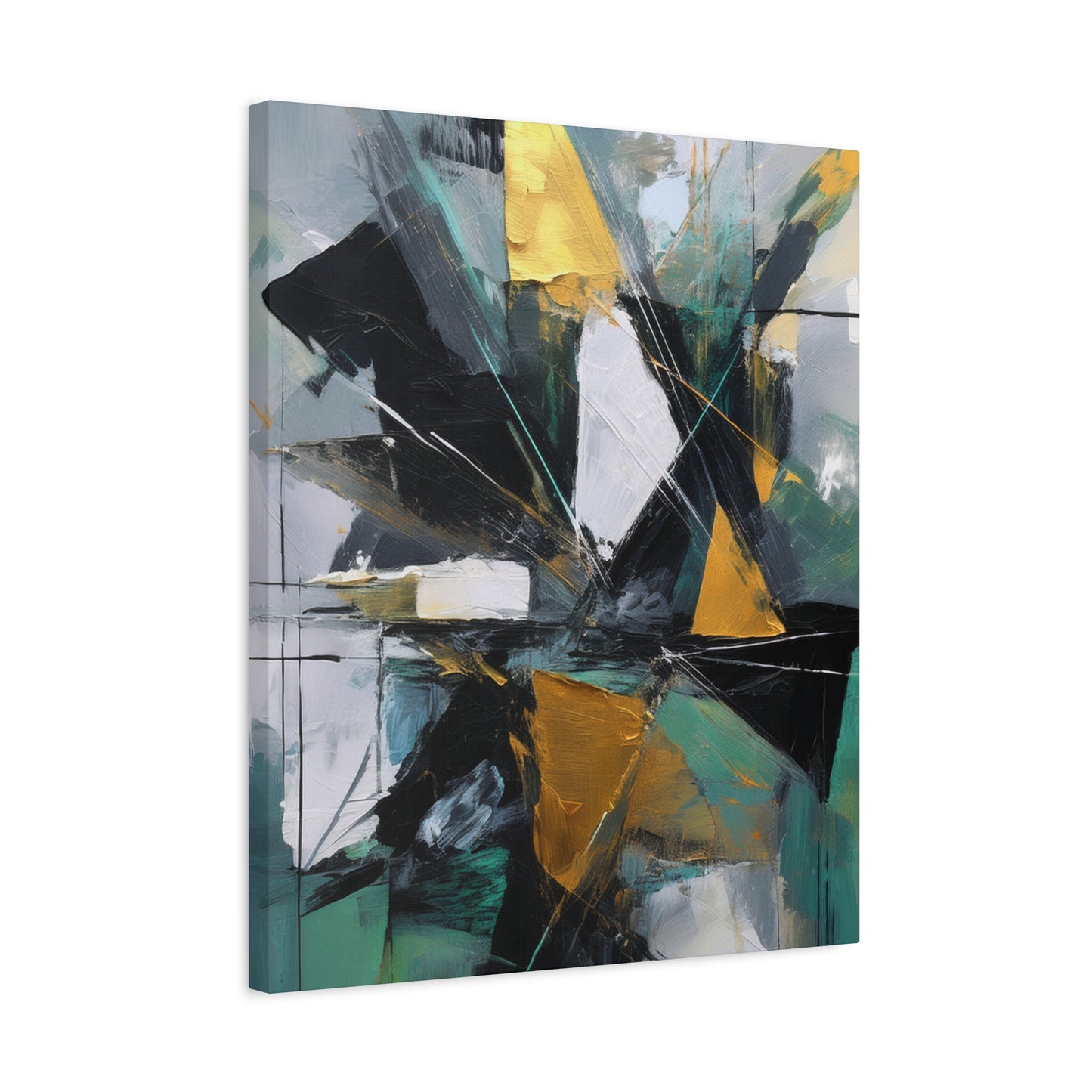 Abstract Oil Painting Print Canvas 20x24,20x30,24x30 24x32,24x36,30x40 32x48,36x48,40x60 Pine-Wood Inner Frame ABS-208