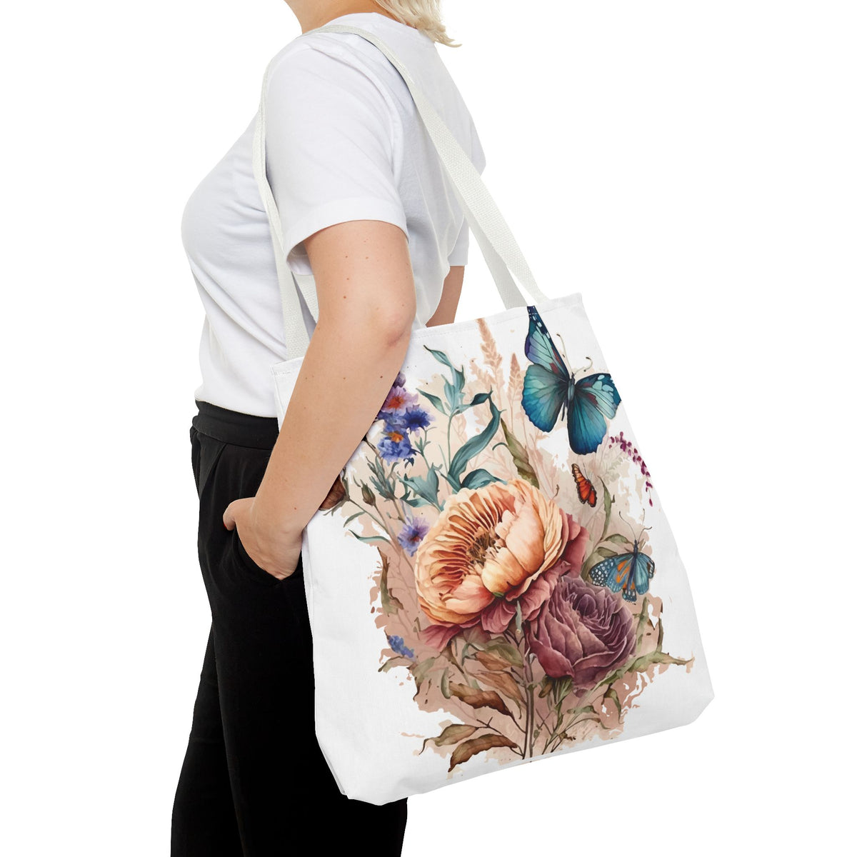 Butterfly Canvas Tote