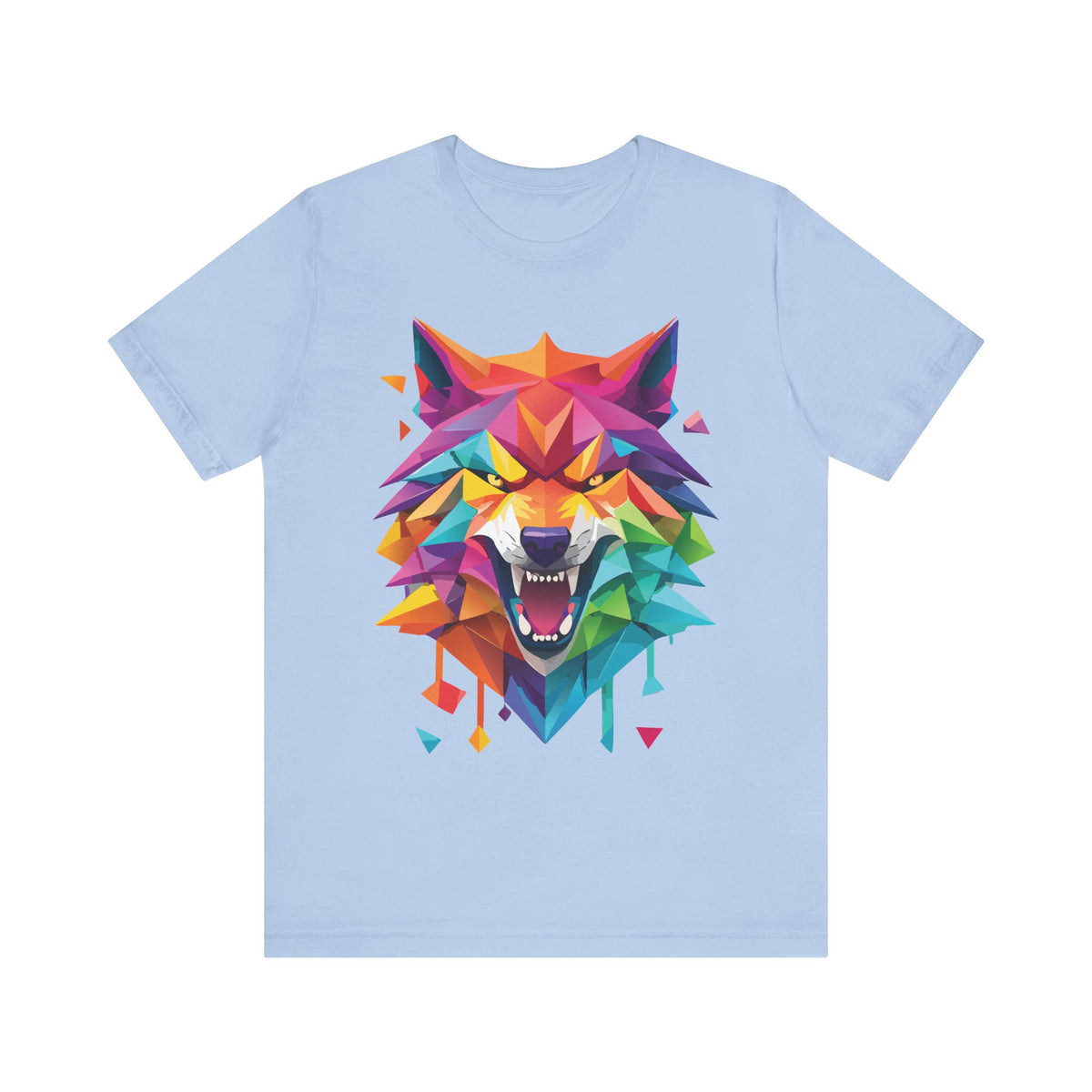 Wild Animals  Graphic Unisex Cotton Bella+Canvas Tee with Art Animal Design ab52