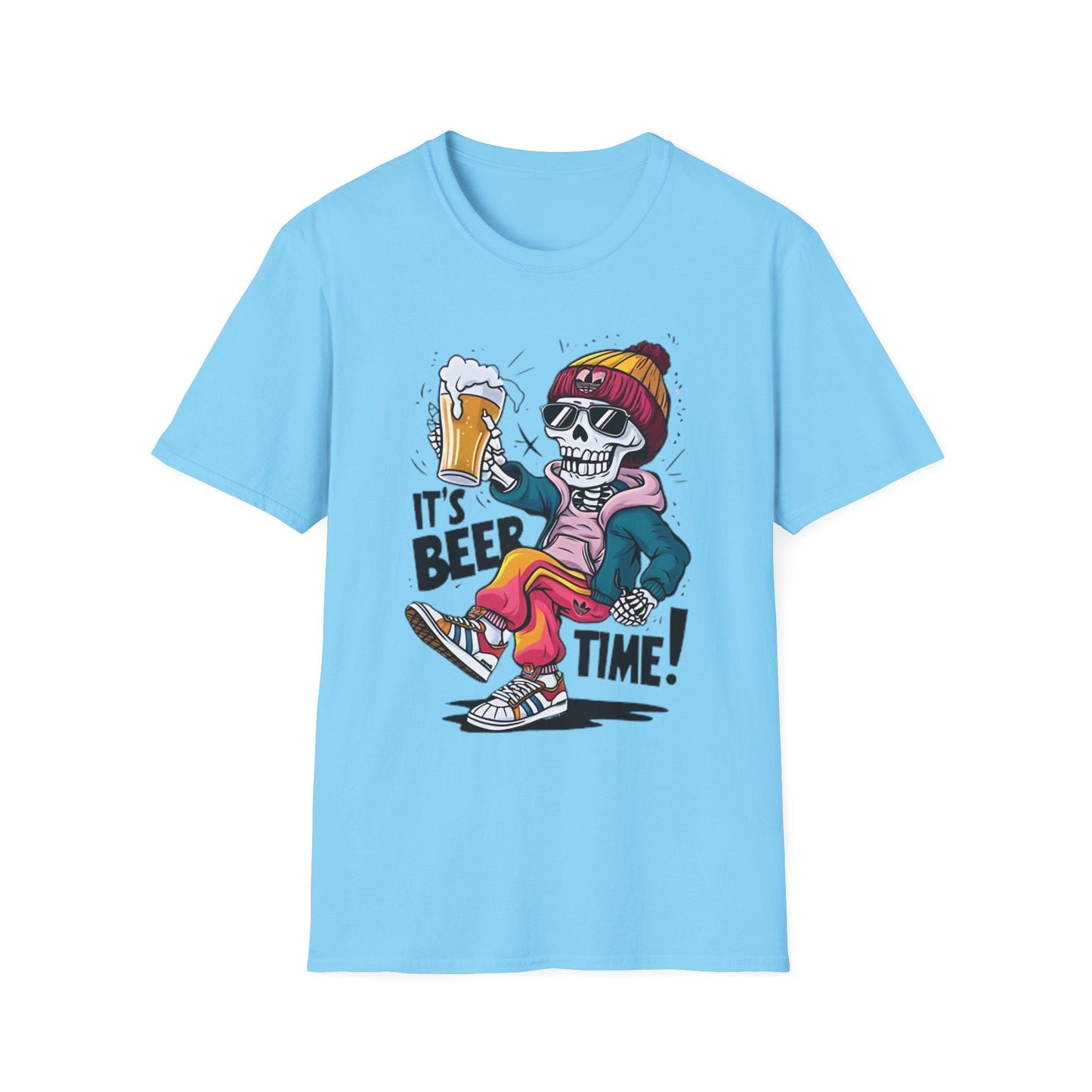 Gildan Softstyle 64000 Skull T Shirt Unisex Skeleton Graphic Tee Premium Comfort