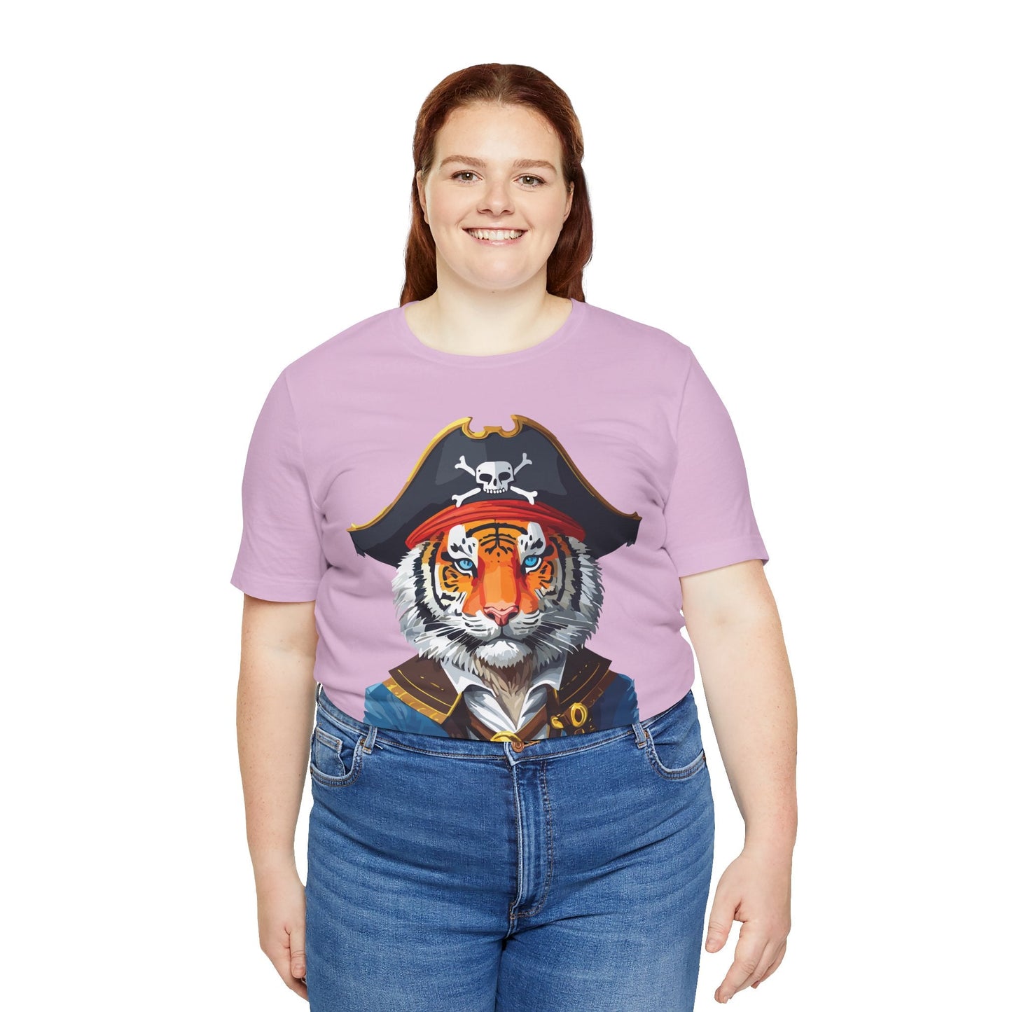 Unisex Animal Tee Shirt With Art Design Wild Animals Shirt Gildan Softstyle 64000