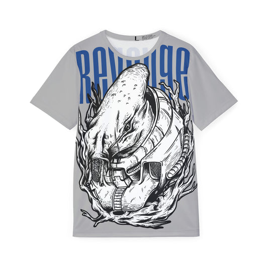 49-Be Fun Graphic T-Shirt, Art Design Poly Shirt, All Over Print Graphic Tee, Monsters T-Shirt, Cartoon Tees