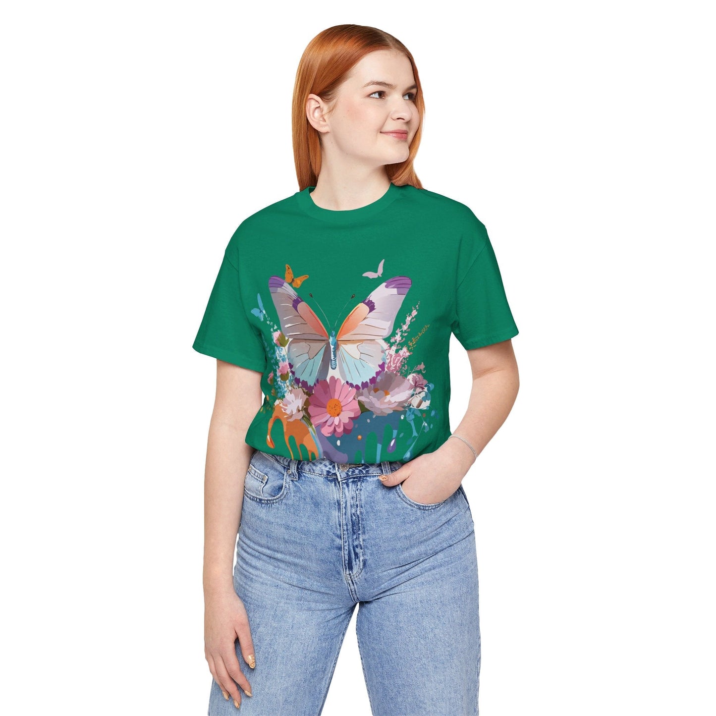 Butterfly Graphic Tee Unisex Premium Art Design Original Adelpha Artwork