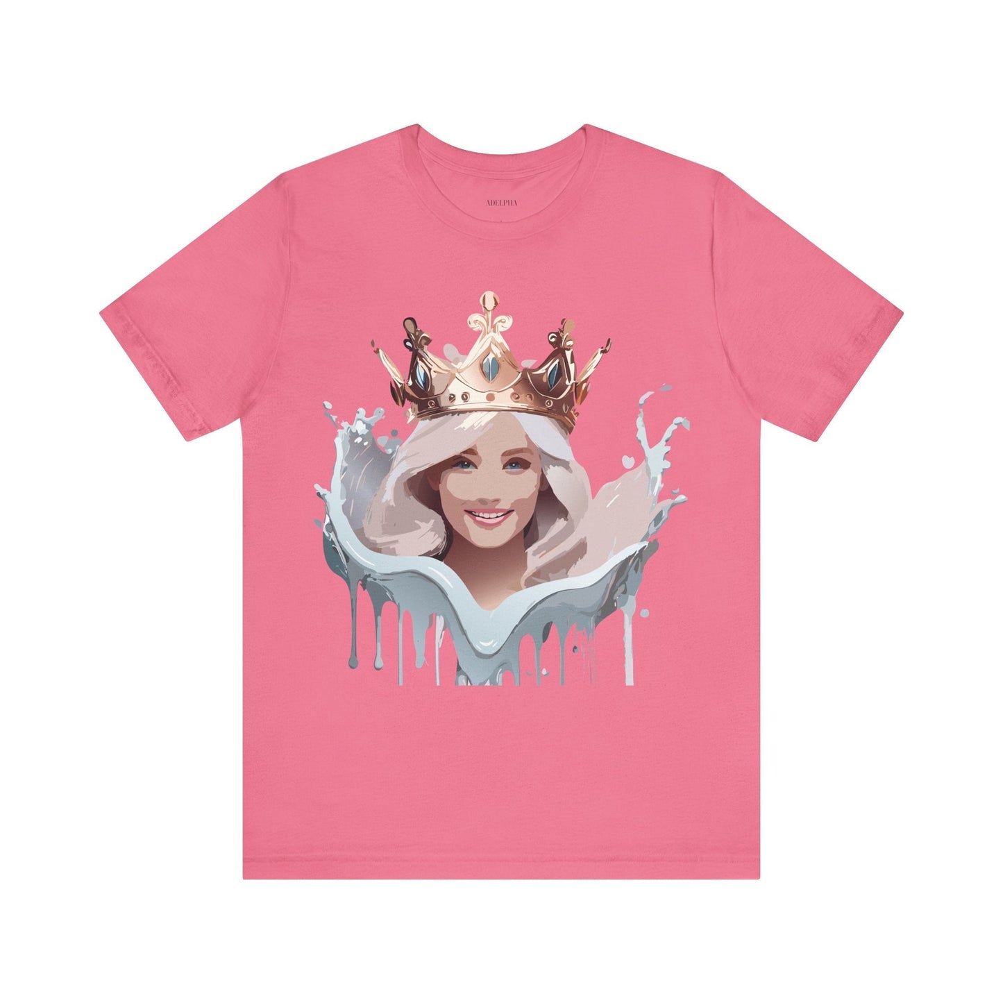Queen Graphic Tee Unisex Jersey Short Sleeve Vintage Inspired Adelpha Art Design