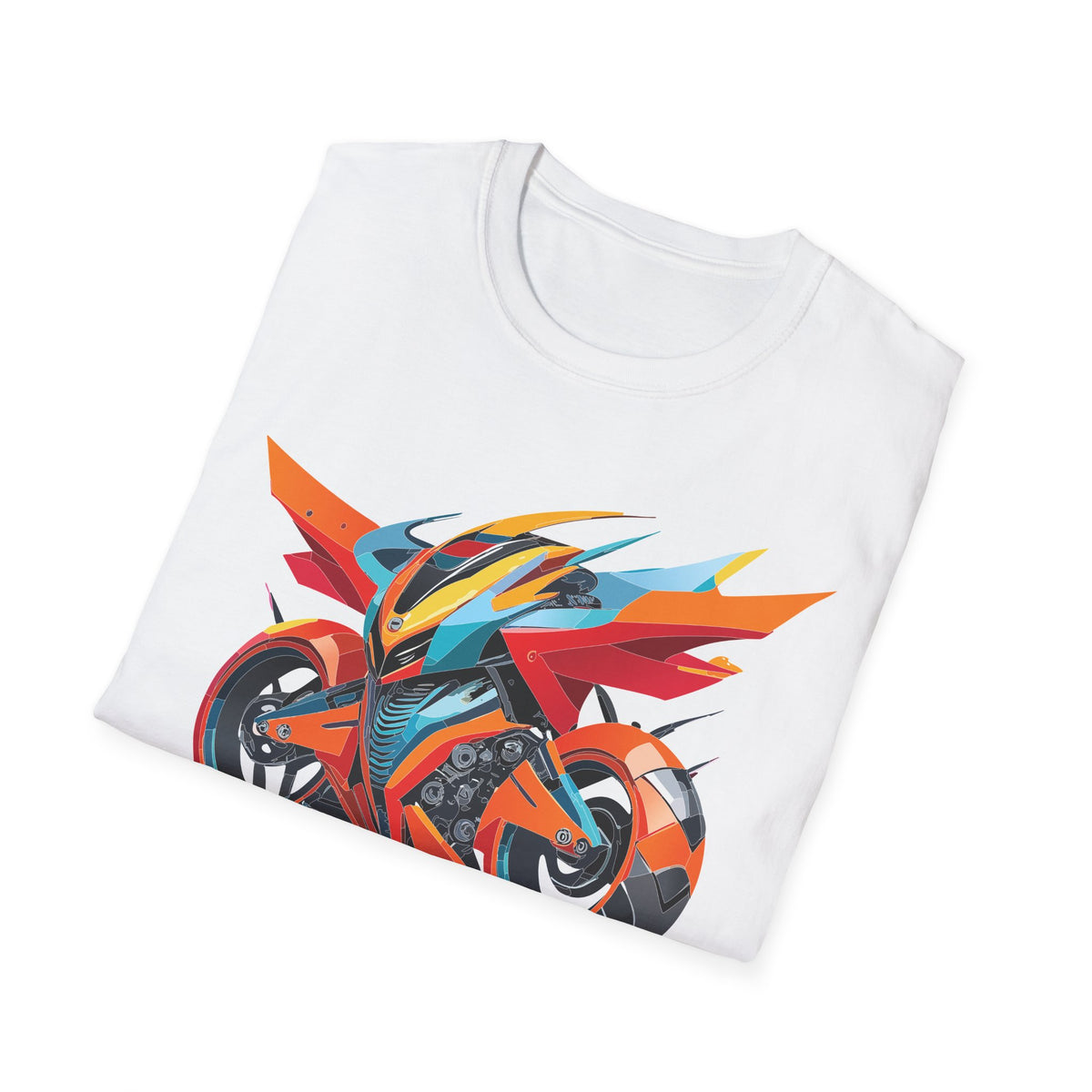 Moto Bike Motorcycle Graphic Tee Gildan Unisex 100 Cotton Tee Shirt m5