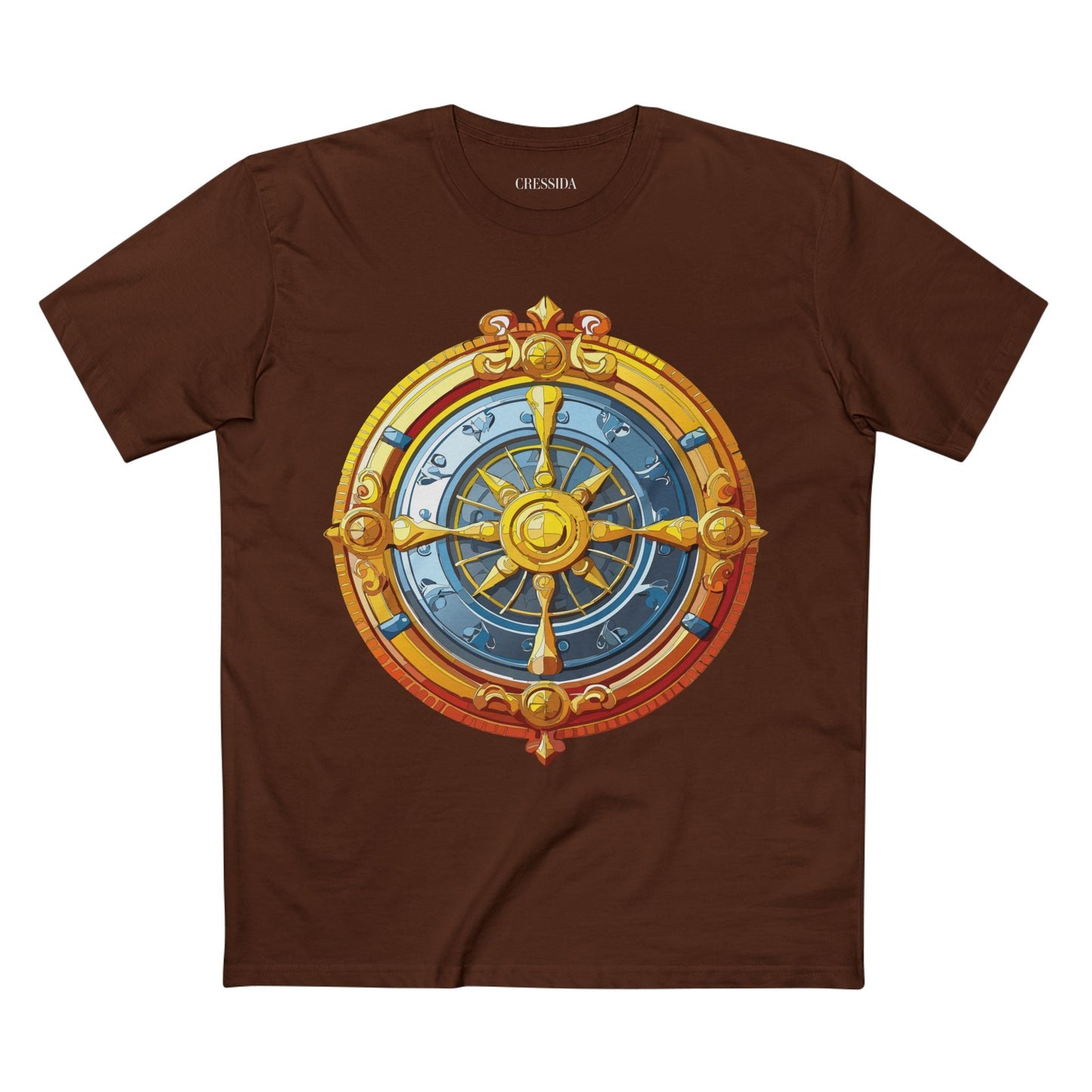 Antique Gold Coin Graphic Design T-Shirt Unisex 100 Cotton With Golden Print Artwork Tee 16