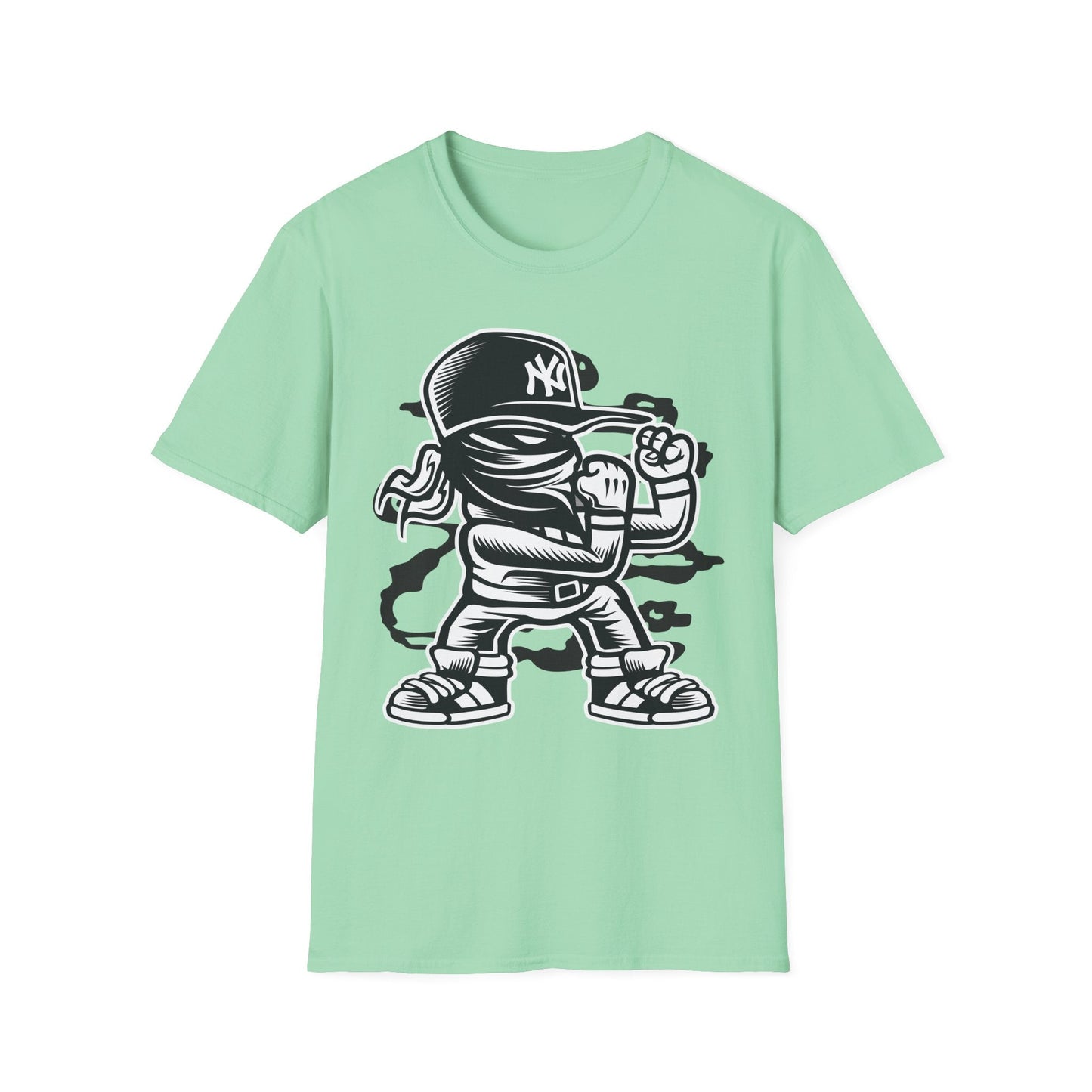 Cartoon T Shirt Animation T Shirt Funny Tee Shirt Unisex Softstyle Cotton Tee Gildan 64000