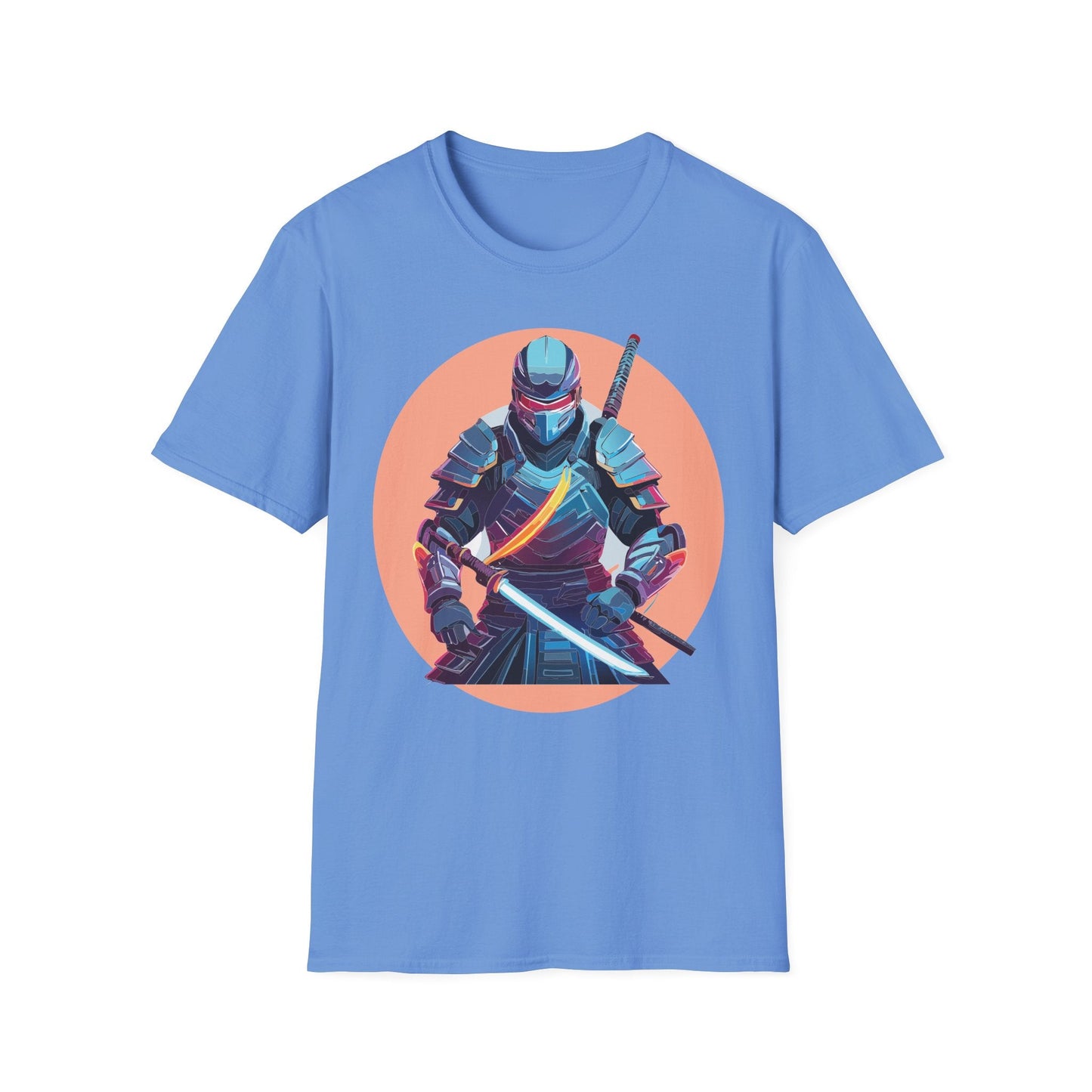Samurai Shirt Unisex T Shirt 100 Percent Ring Spun Cotton Softstyle Tee Gildan 64000