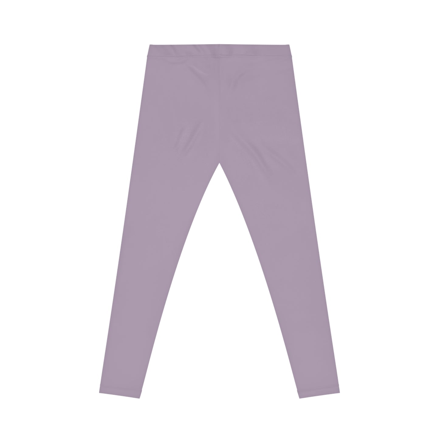 Dusty Rose Color Women's Poly-Span Casual Leggings XS-2XL