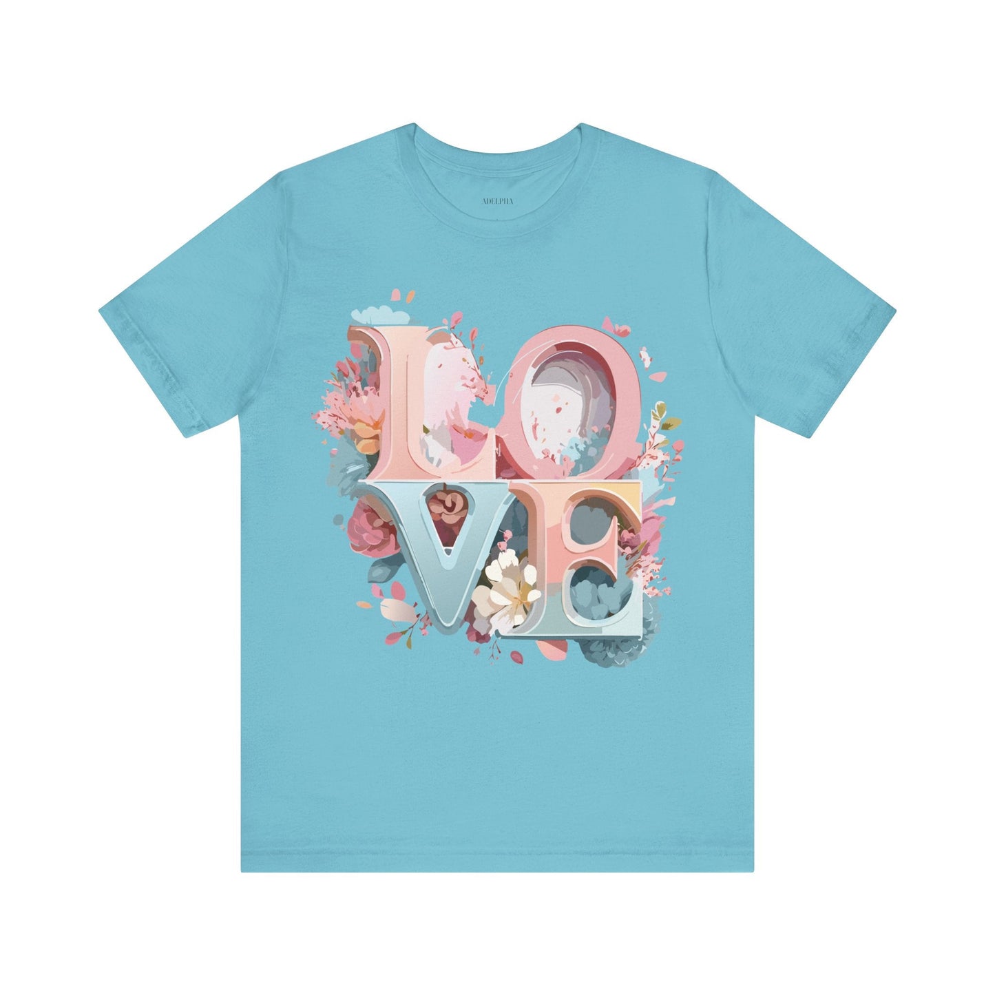 Adelpha Graphic Unisex Valentine Shirts Vintage Inspired Art Design Short Sleeve Tee