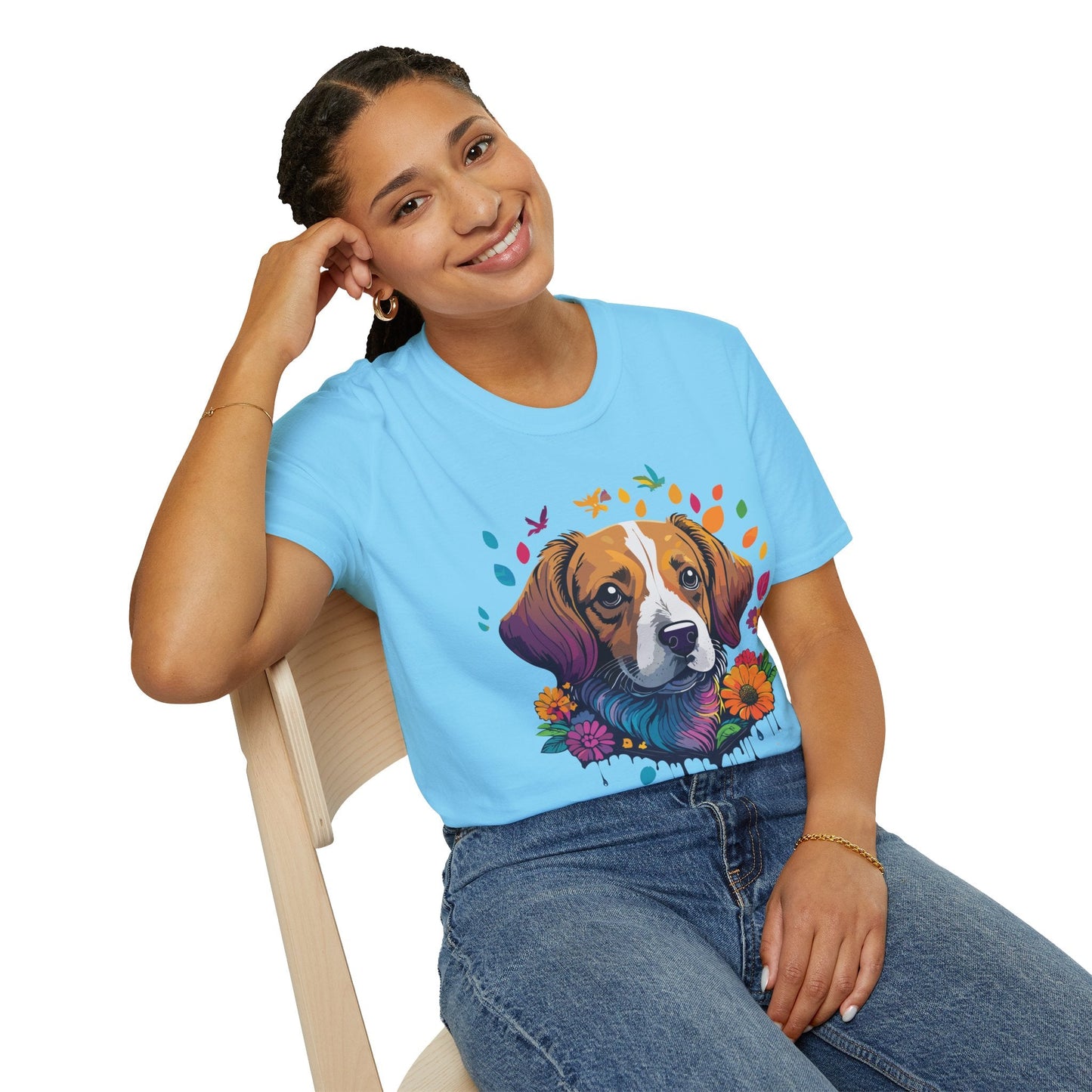 Dog Lover Unisex Tee Gildan Softstyle 64000 100 Percent Cotton Animal Shirt
