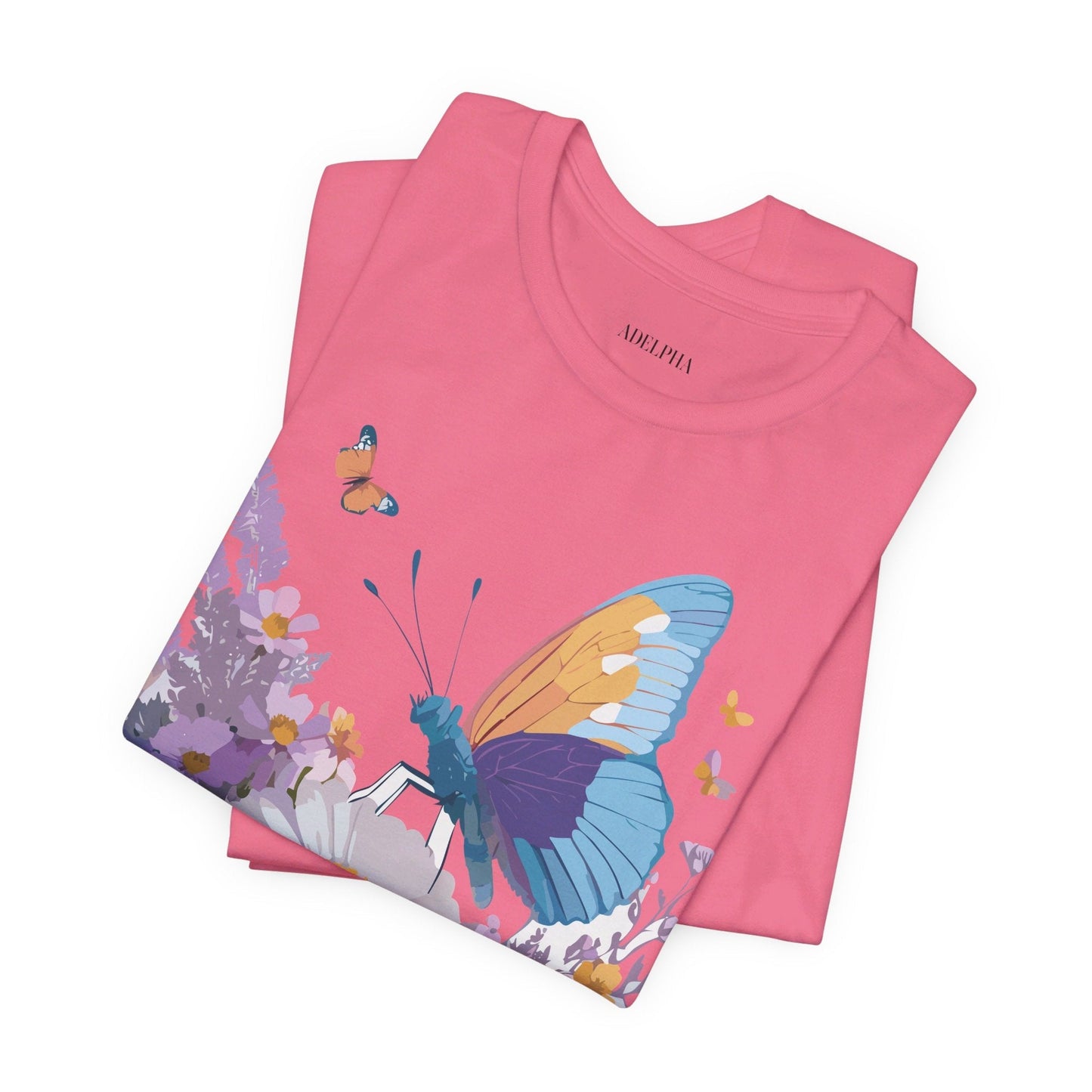 Butterfly Graphic Tee From Adelpha Art Design Unisex Jersey Short Sleeve Shirt
