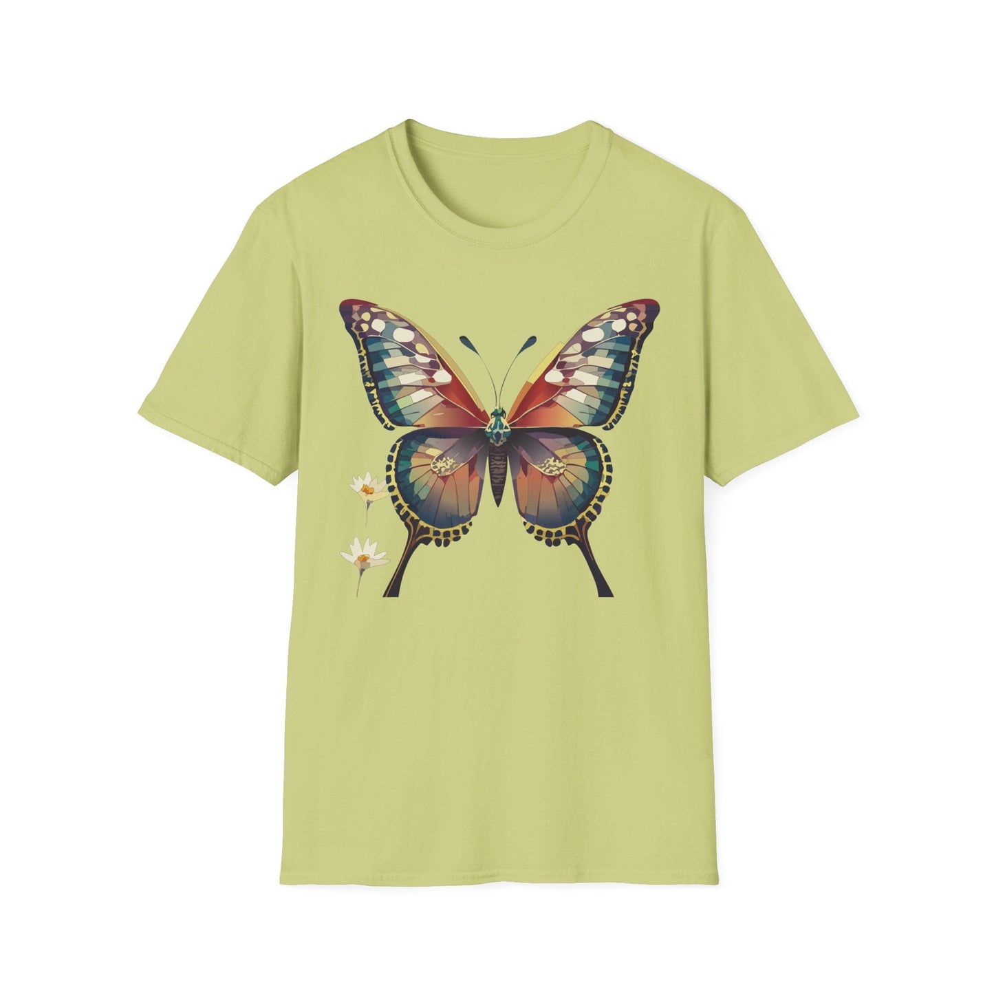 Unisex Butterfly Monarch Shirt Softstyle Tee Gildan 64000 Short Sleeve For Everyday Comfort