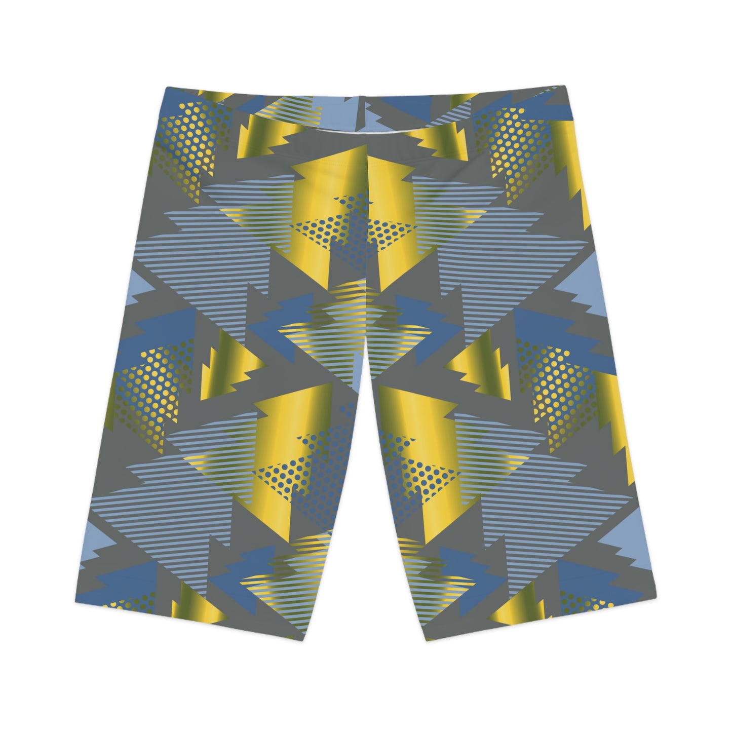 Bike Shorts with Abstract prints