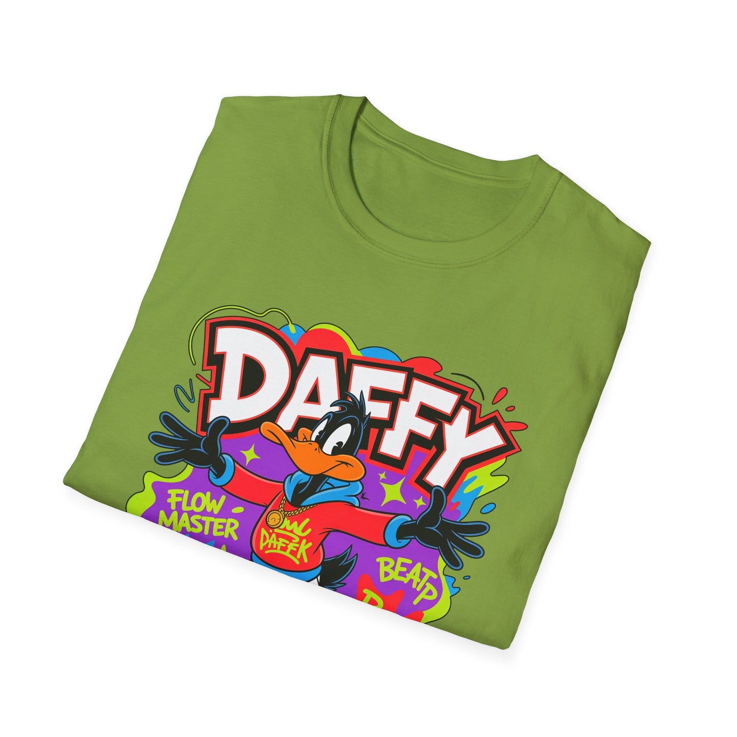 Unisex Cartoon T Shirt With Animation Graphic Funny Animals Tee Gildan Softstyle 64000