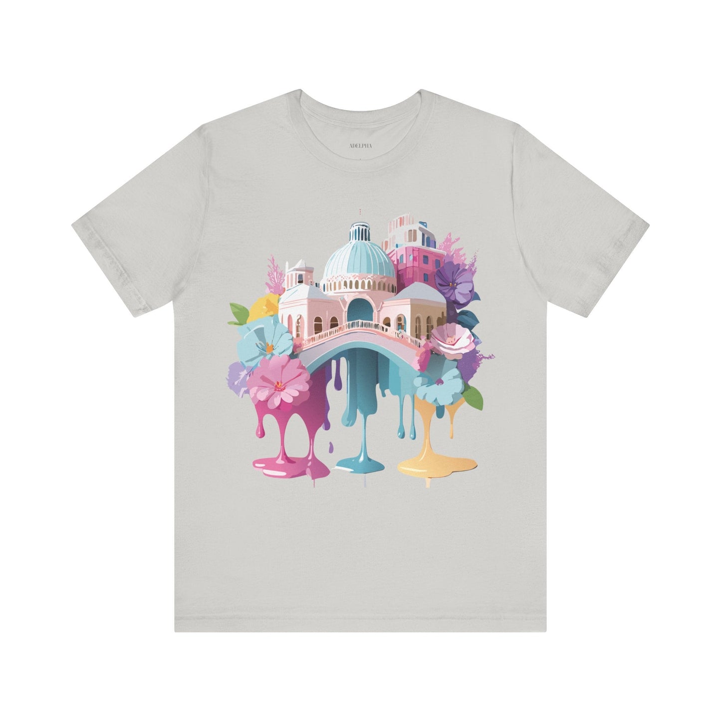 Venice Inspired Tourist Shirt Unisex Graphic Tee Adelpha Vintage Artwork Design Art