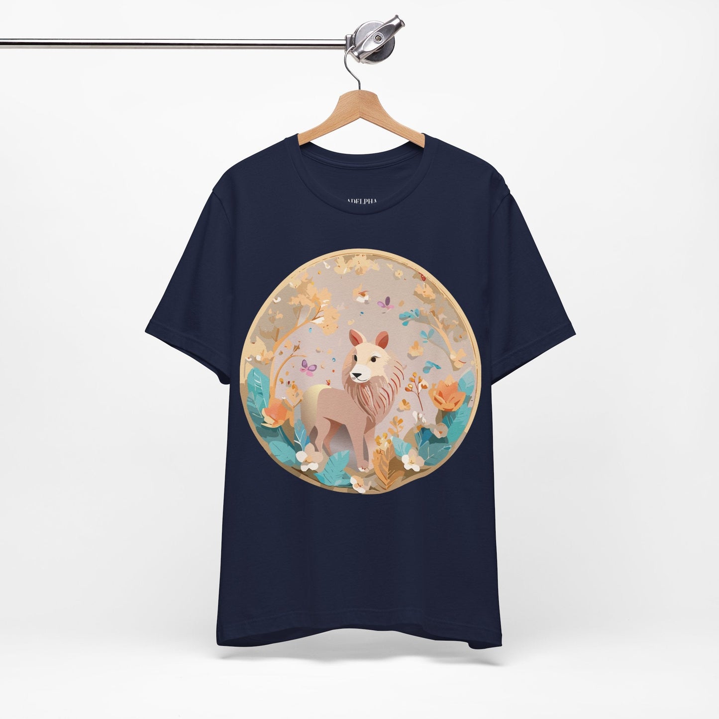 Unisex Graphic Tee With Original Vintage Inspired Art By Adelpha Premium Short Sleeve Casual Shirt