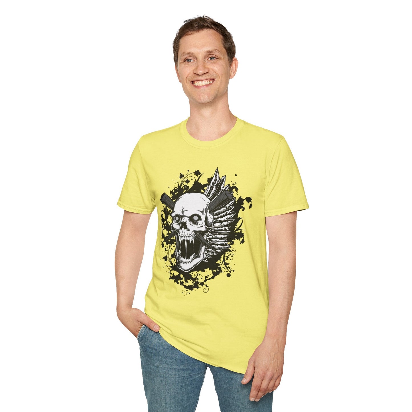 Art Design Graphic Tee Shirt Unisex Softstyle Gildan 64000 100 Percent Ring Spun Cotton