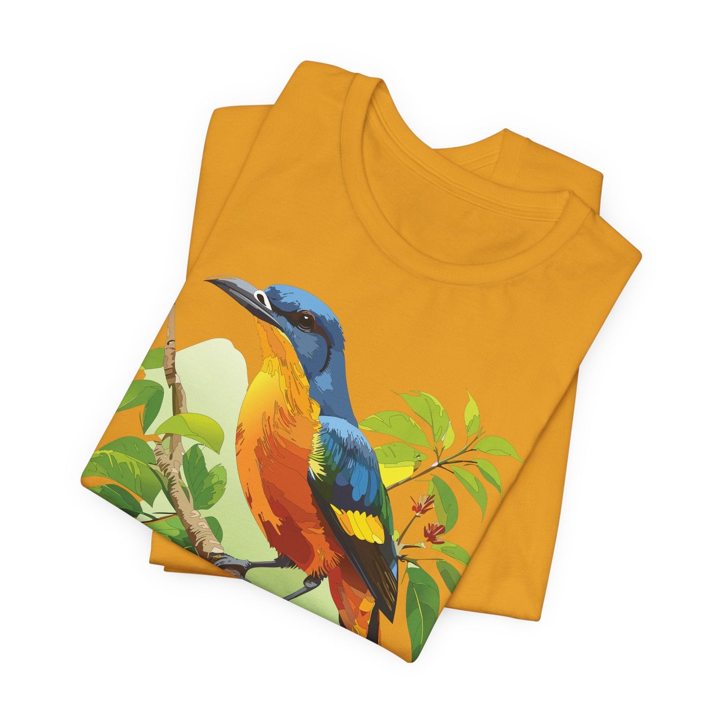 Unisex Animal Design Tee Shirt With Wildlife Graphics For Casual Everyday Wear And Comfort