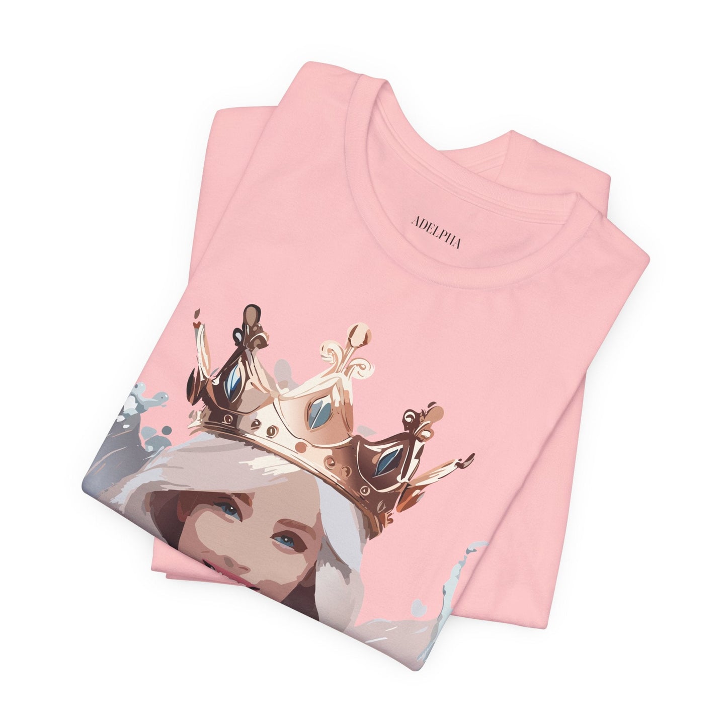Queen Graphic Tee Unisex Jersey Short Sleeve Vintage Inspired Adelpha Art Design