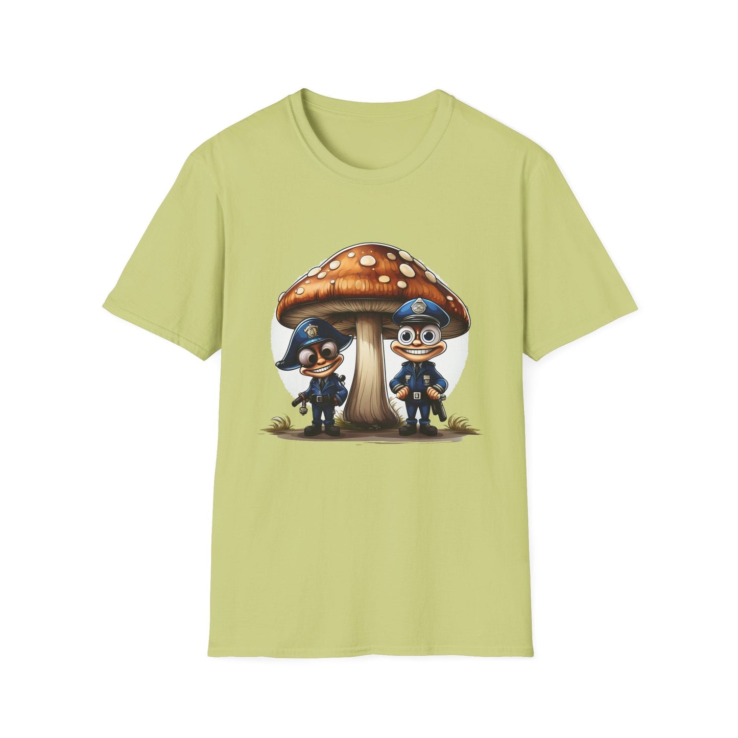 Mashroom Tee Shirt Unisex Funny Mashroom Design Shirt With Fungus Gildan Softstyle 64000