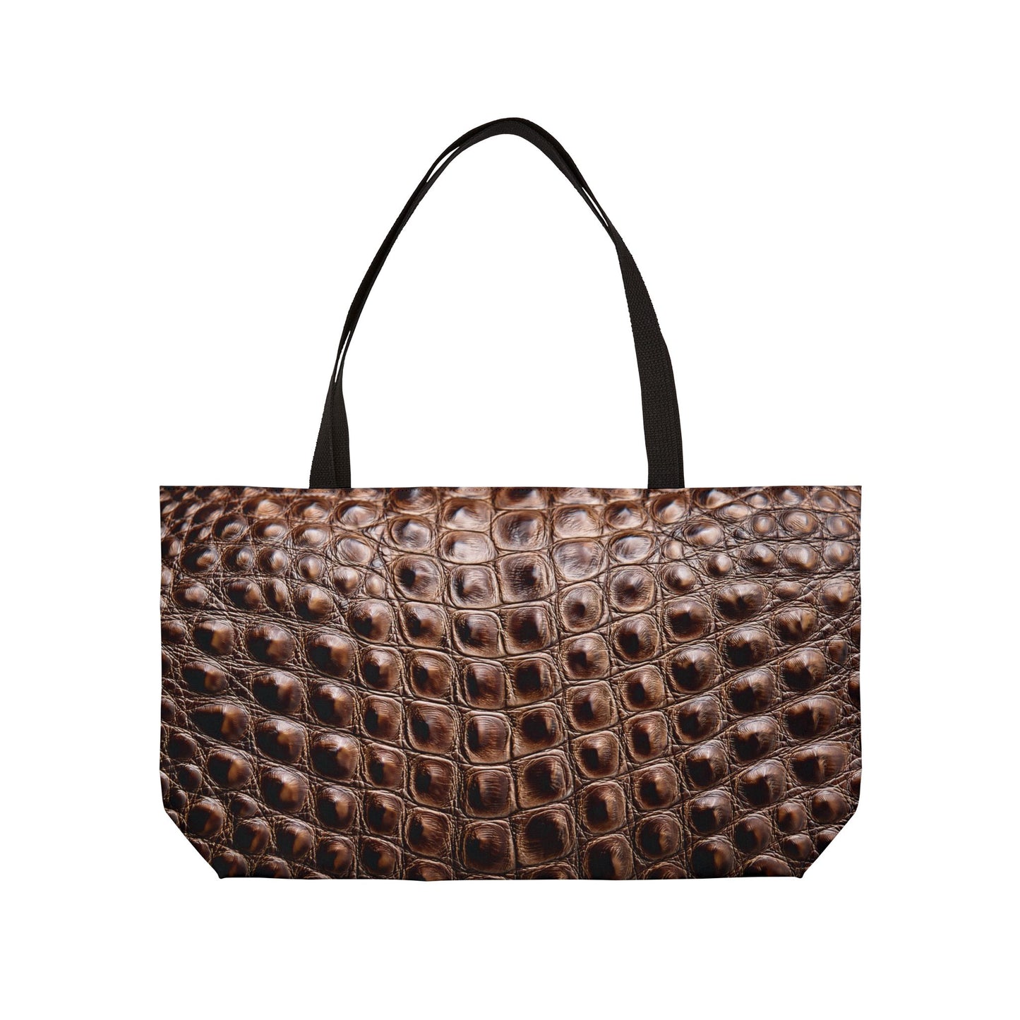 Leather Print Big Bag High-Quality 100% Spun Poly 24x13 Canvas Art Bag L-20