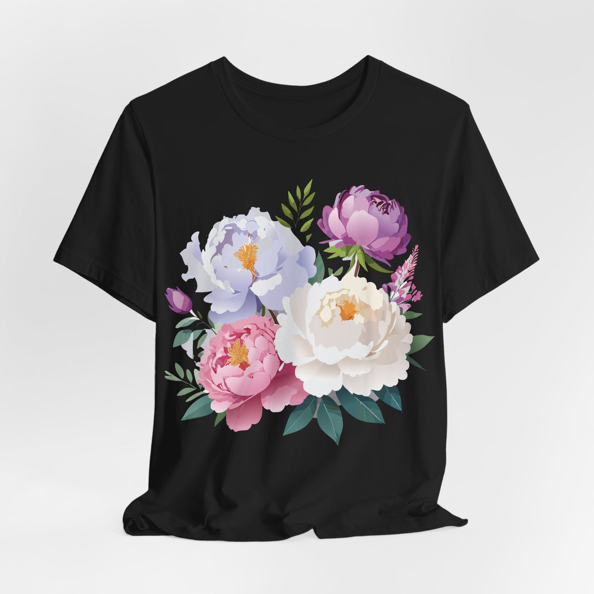 Floral Graphic Tee Shirt - Bella+Canvas Unisex 100 Cotton 27