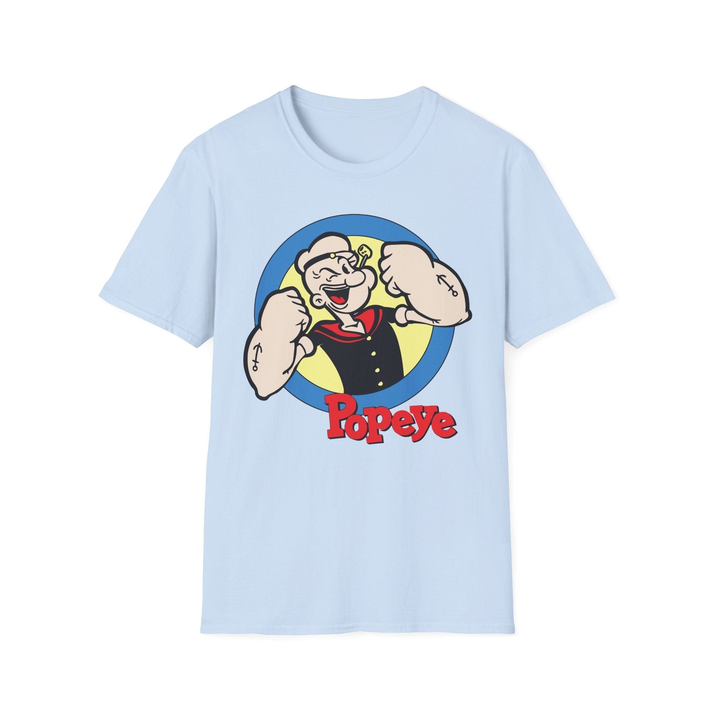 Unisex Cartoon T Shirt With Art Design Funny Animation Tee Gildan Softstyle 64000