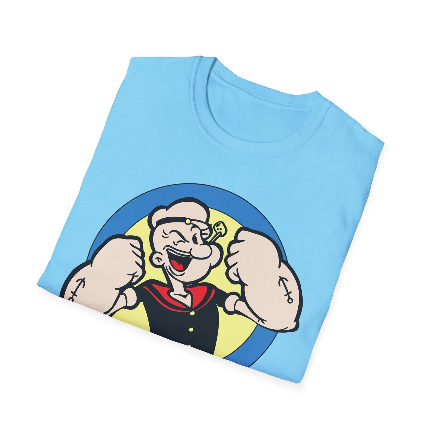 Unisex Cartoon T Shirt With Art Design Funny Animation Tee Gildan Softstyle 64000