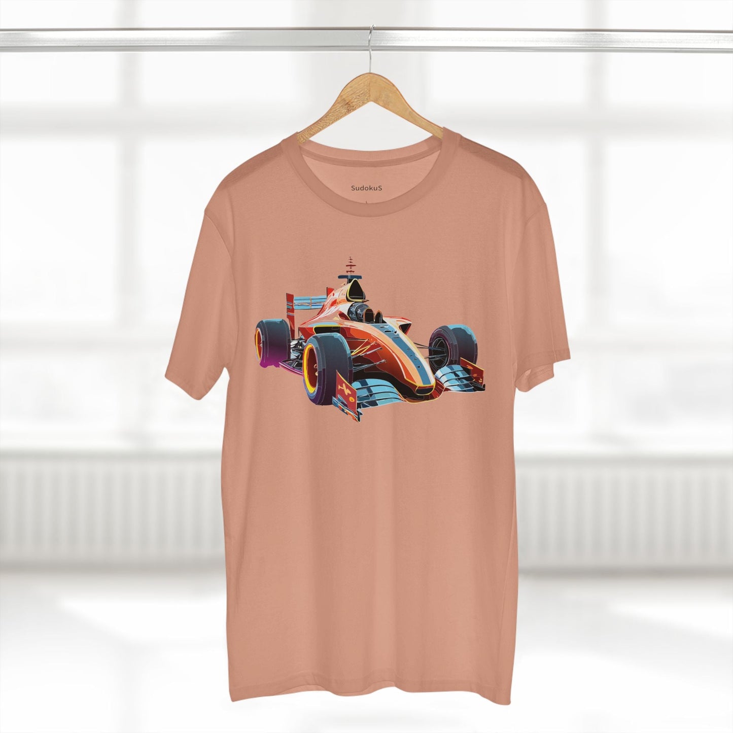 Car Graphic Unisex 100 Cotton Staple Tee 10