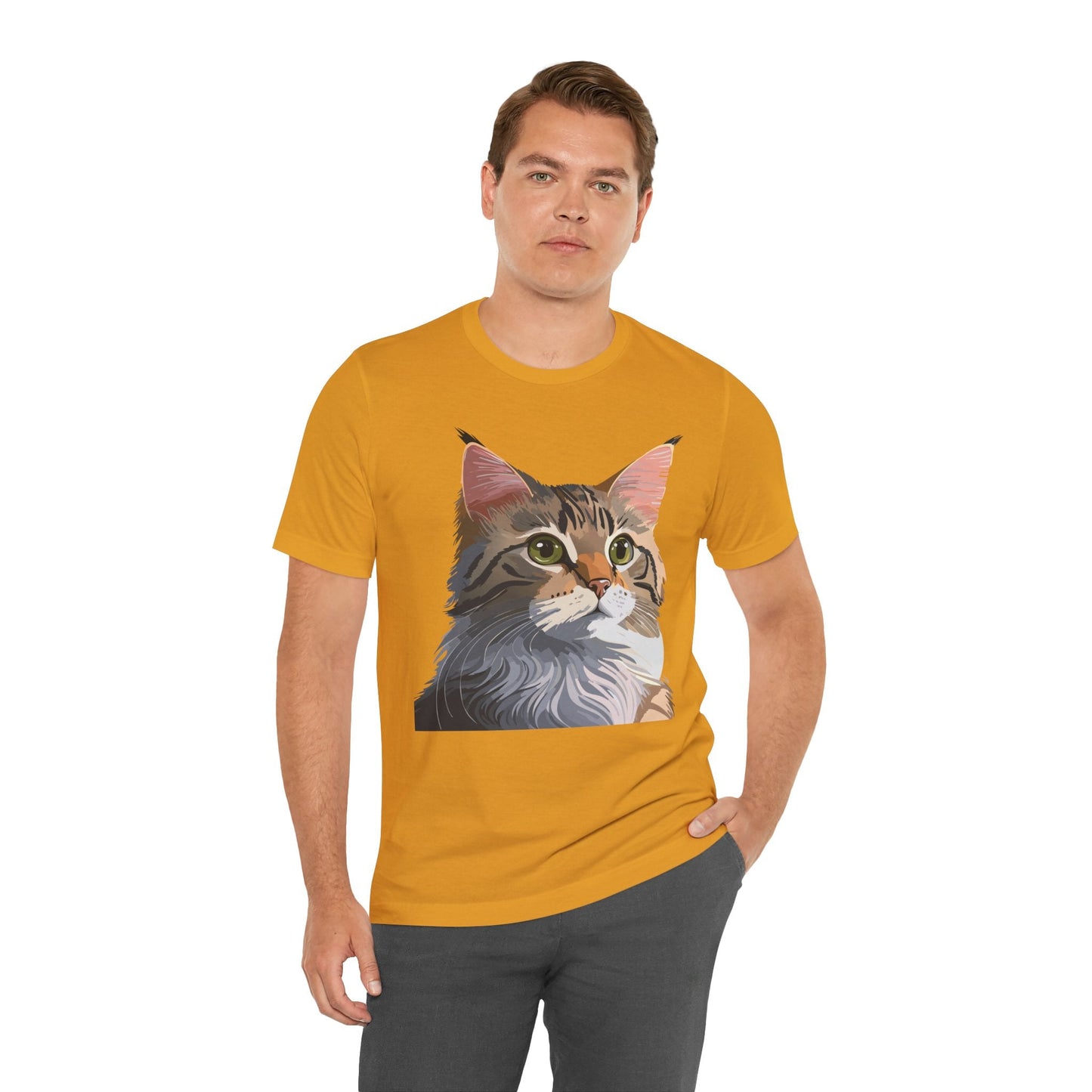 Unisex Animal Shirt Art Design Tee With Wild Animals Short Sleeve Comfort Wear Everyday